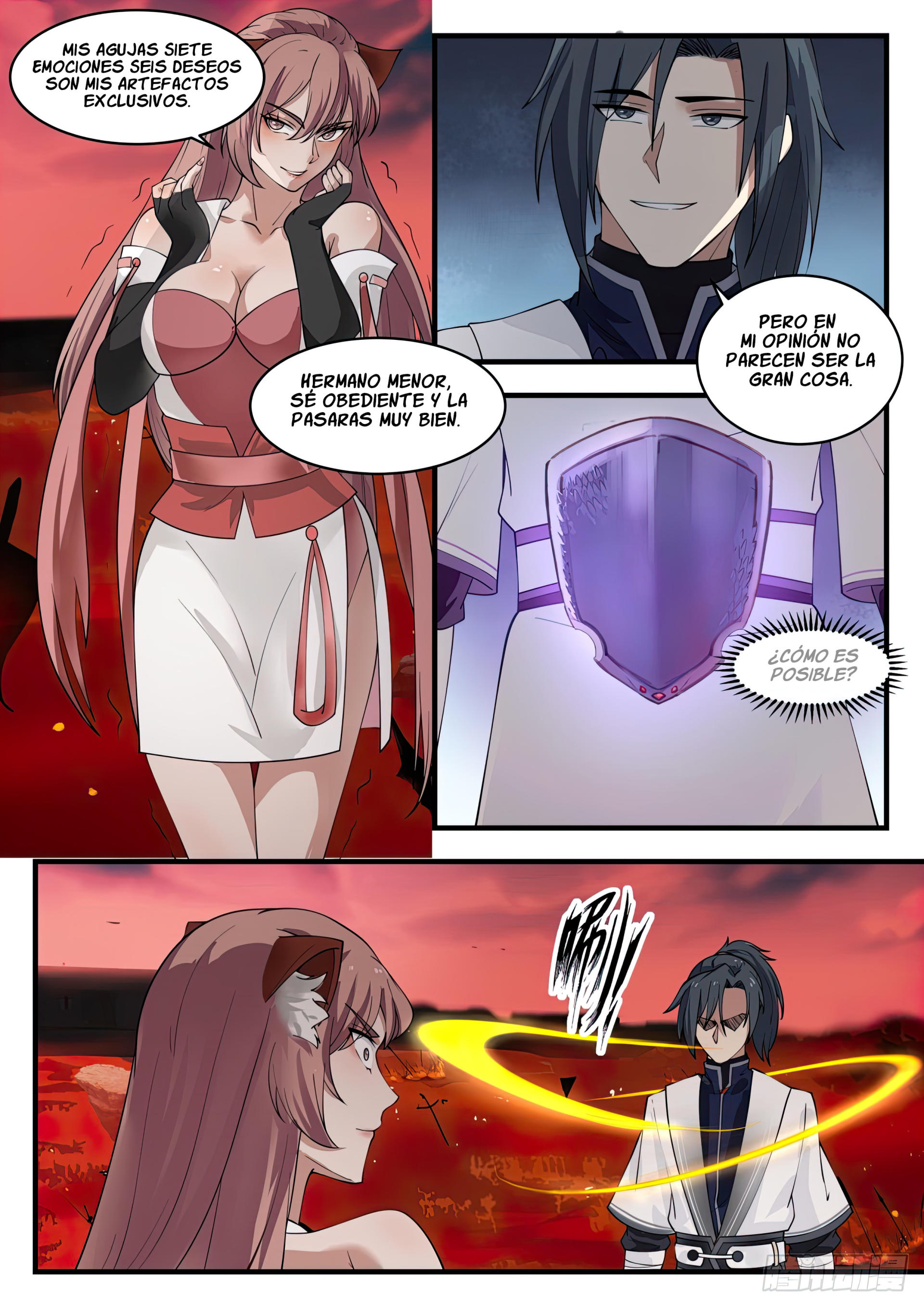Martial Peak Capítulo 1383 - Página 9 en español