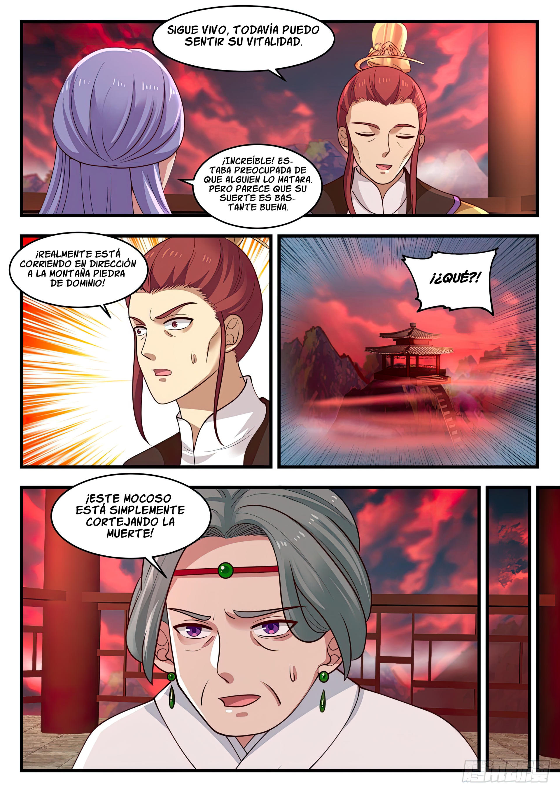 Martial Peak Capítulo 1385 - Página 4 en español