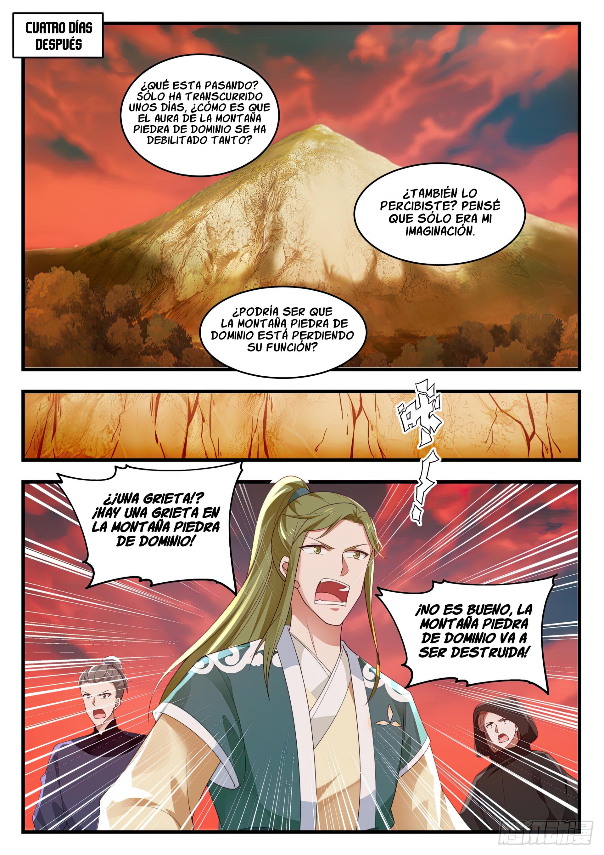 Martial Peak Capítulo 1386 - Página 11 en español