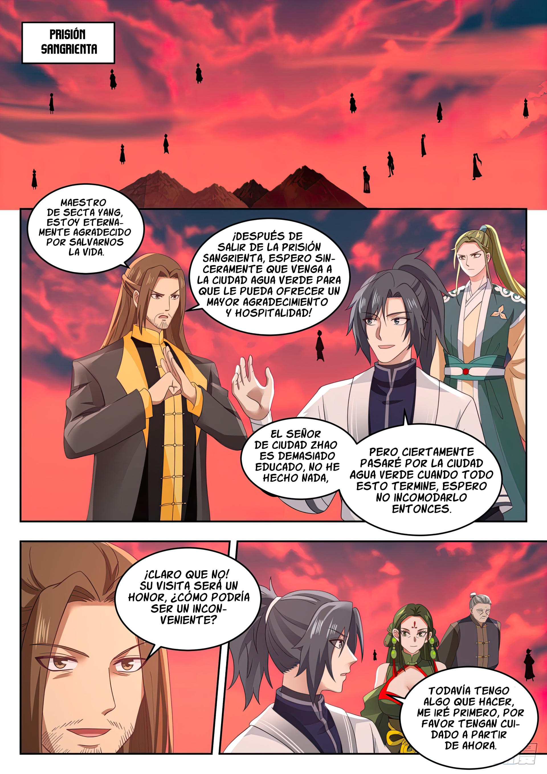 Martial Peak Capítulo 1387 - Página 3 en español