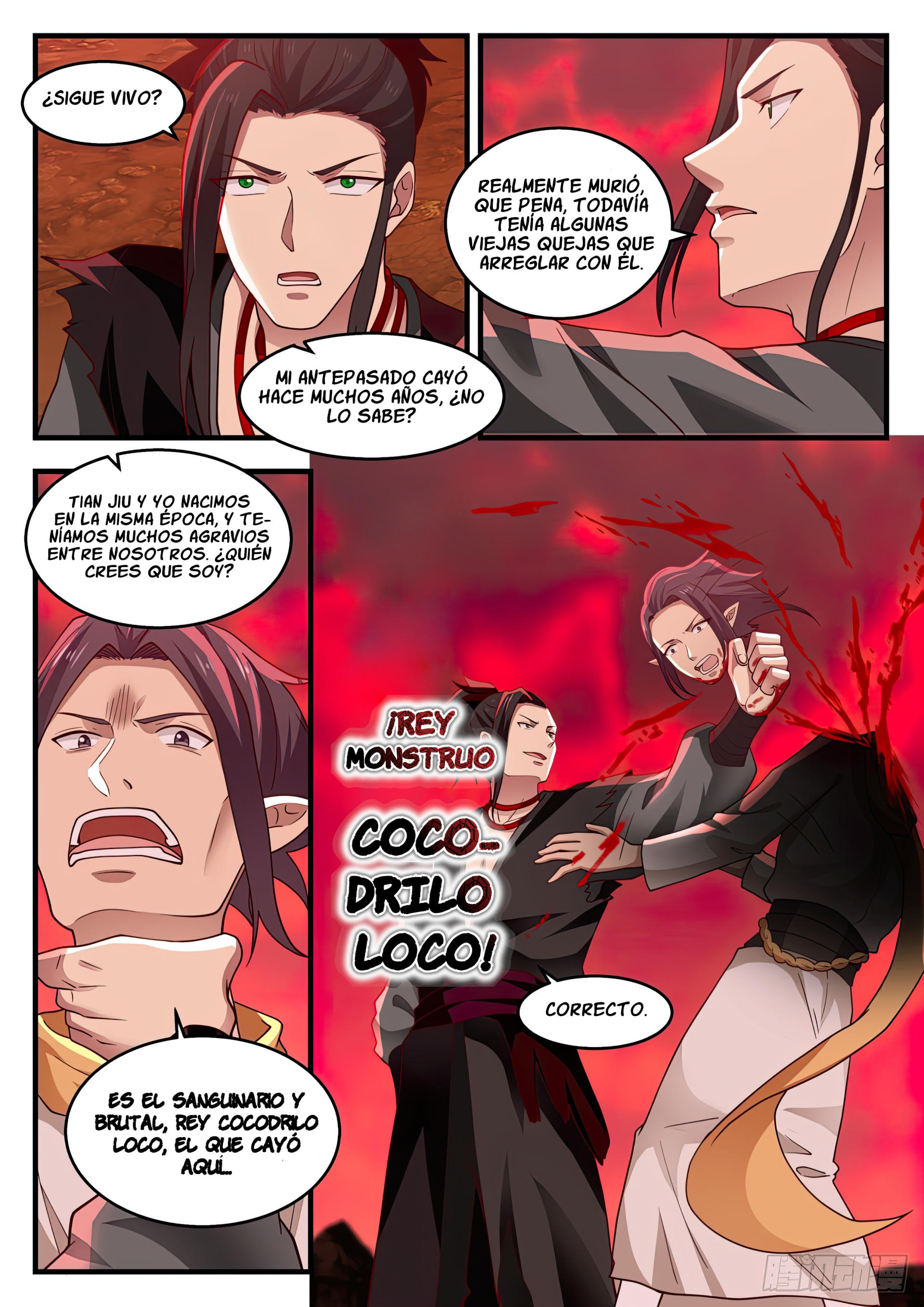 Martial Peak Capítulo 1389 - Página 4 en español