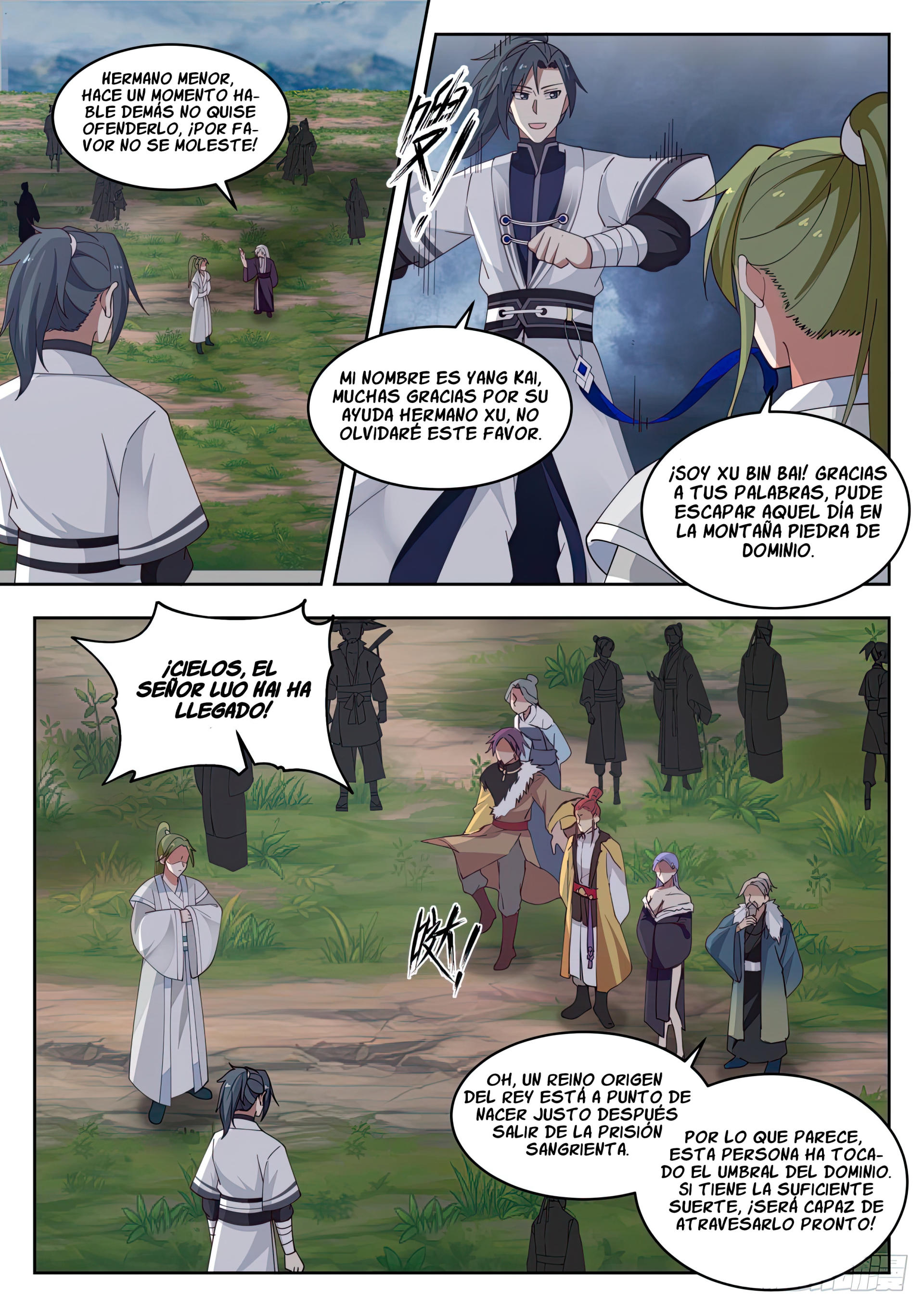 Martial Peak Capítulo 1392 - Página 3 en español
