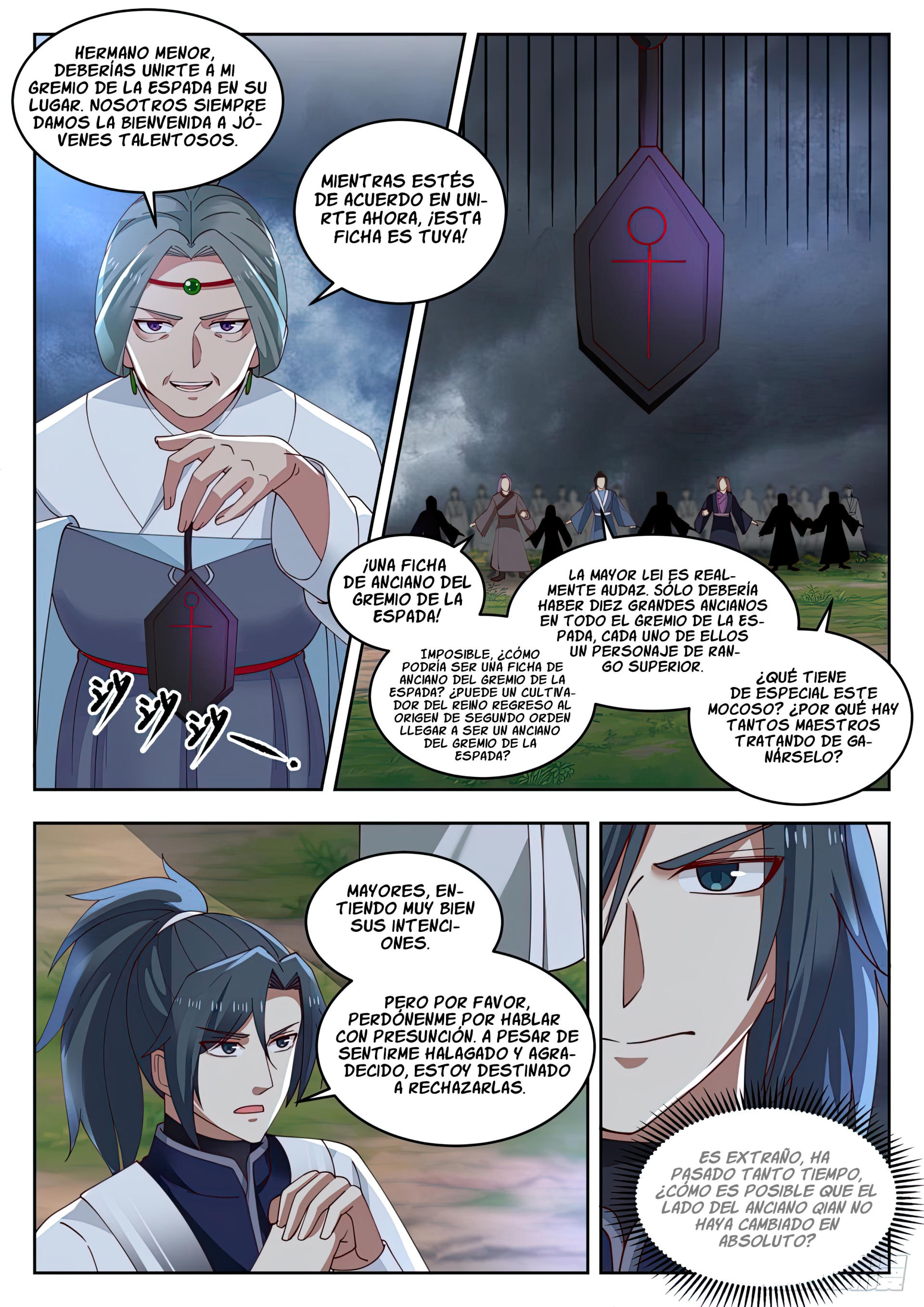 Martial Peak Capítulo 1392 - Página 8 en español