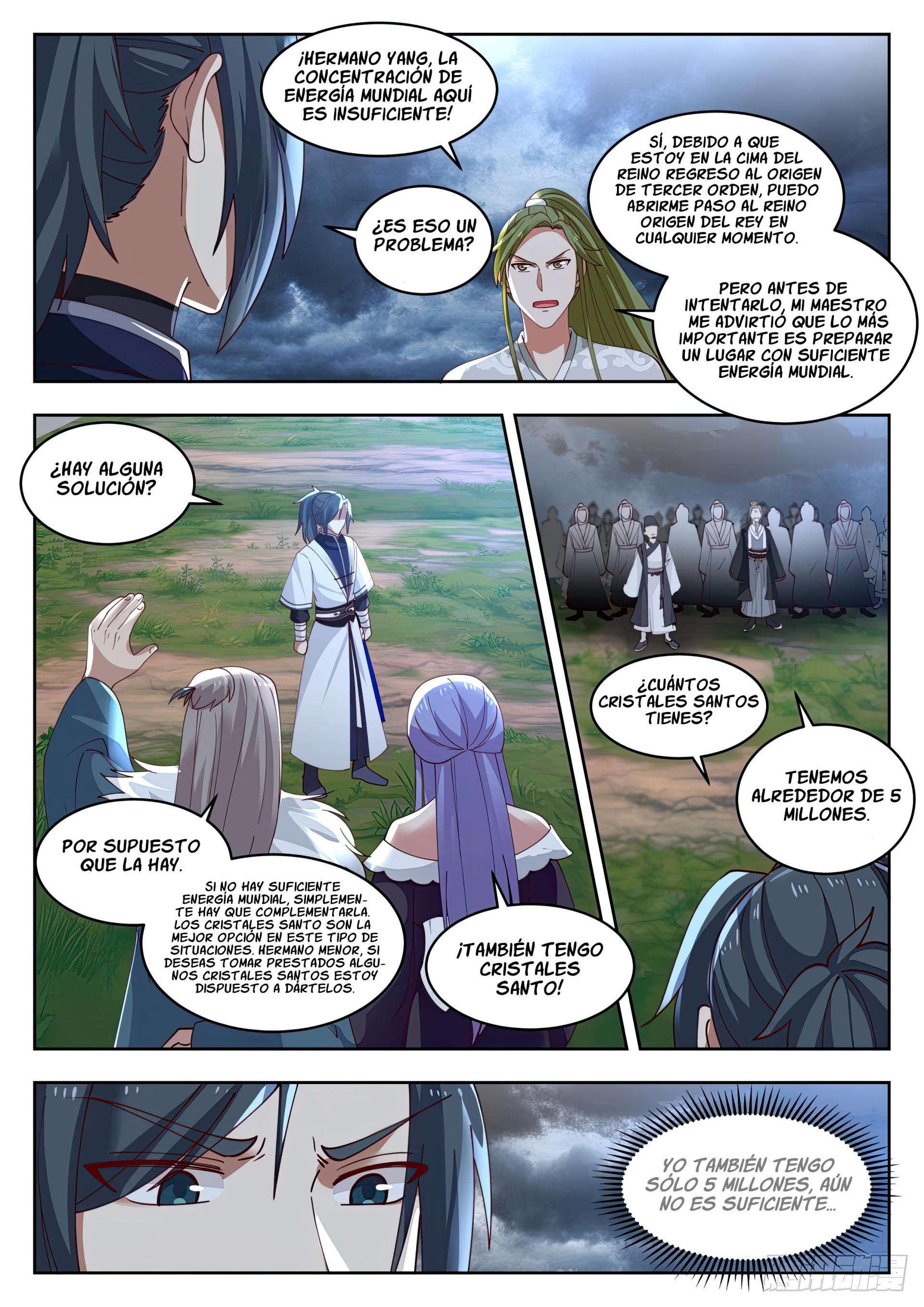 Martial Peak Capítulo 1392 - Página 9 en español
