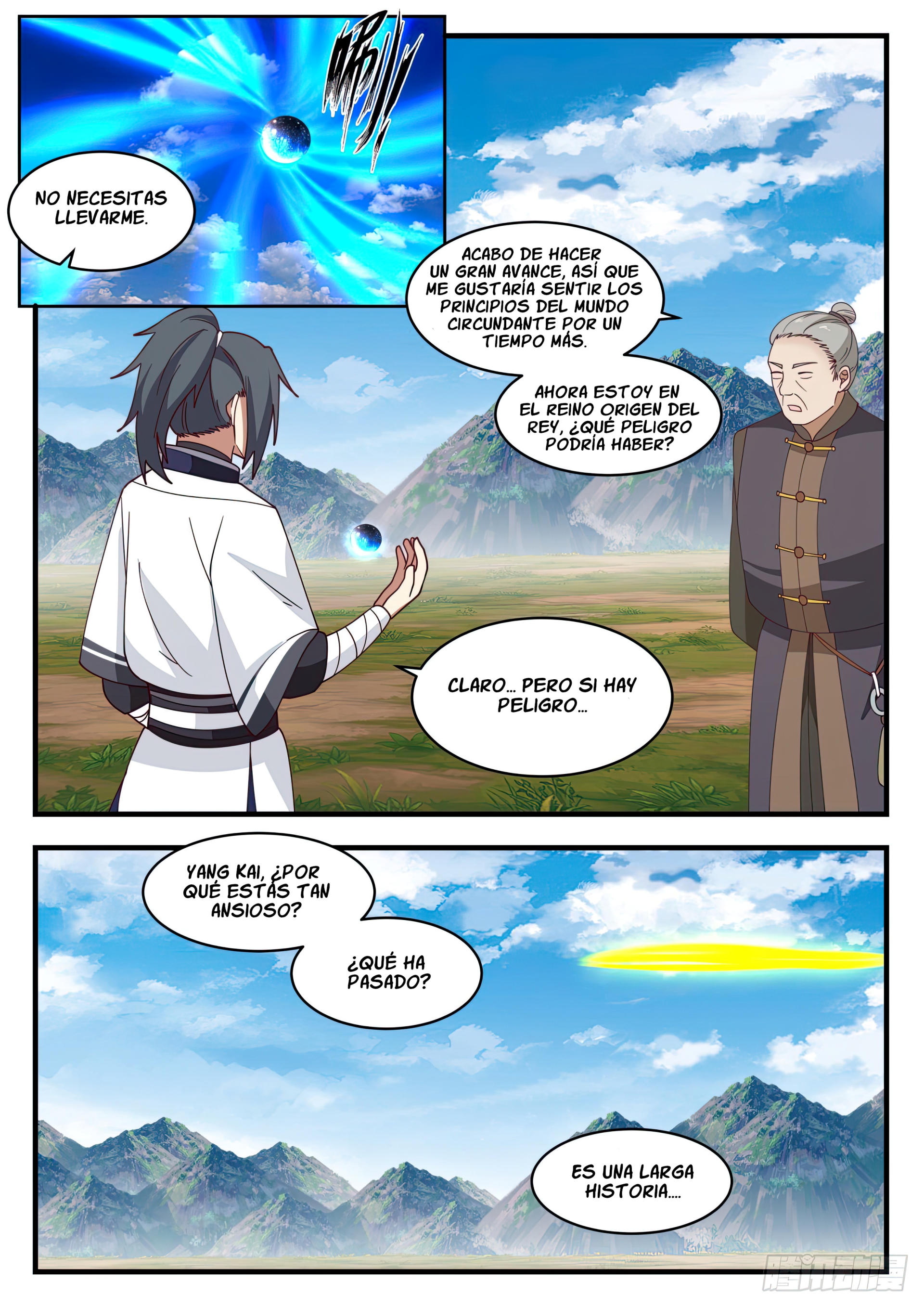 Martial Peak Capítulo 1393 - Página 8 en español
