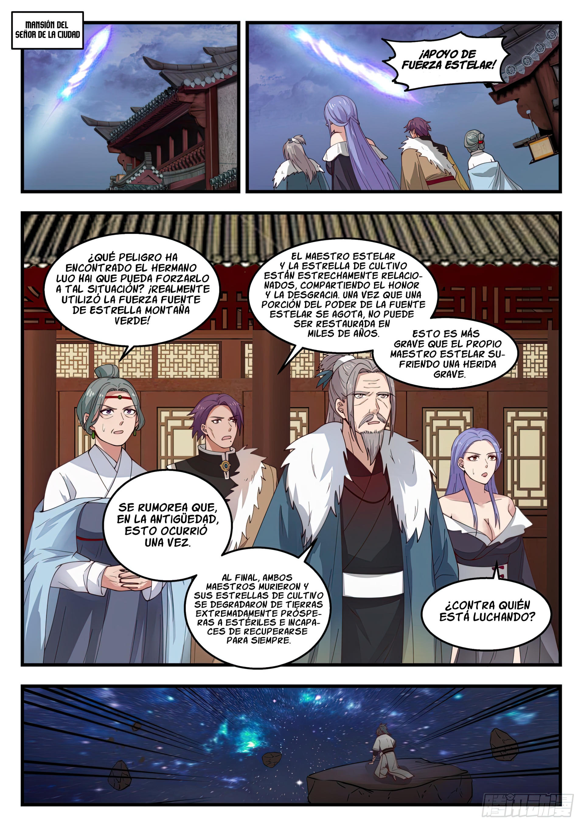 Martial Peak Capítulo 1395 - Página 8 en español