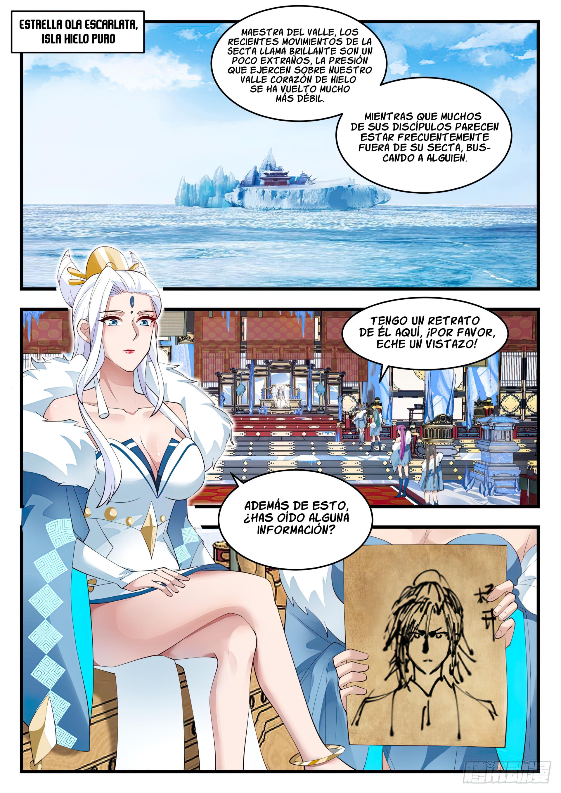 Martial Peak Capítulo 1396 - Página 8 en español