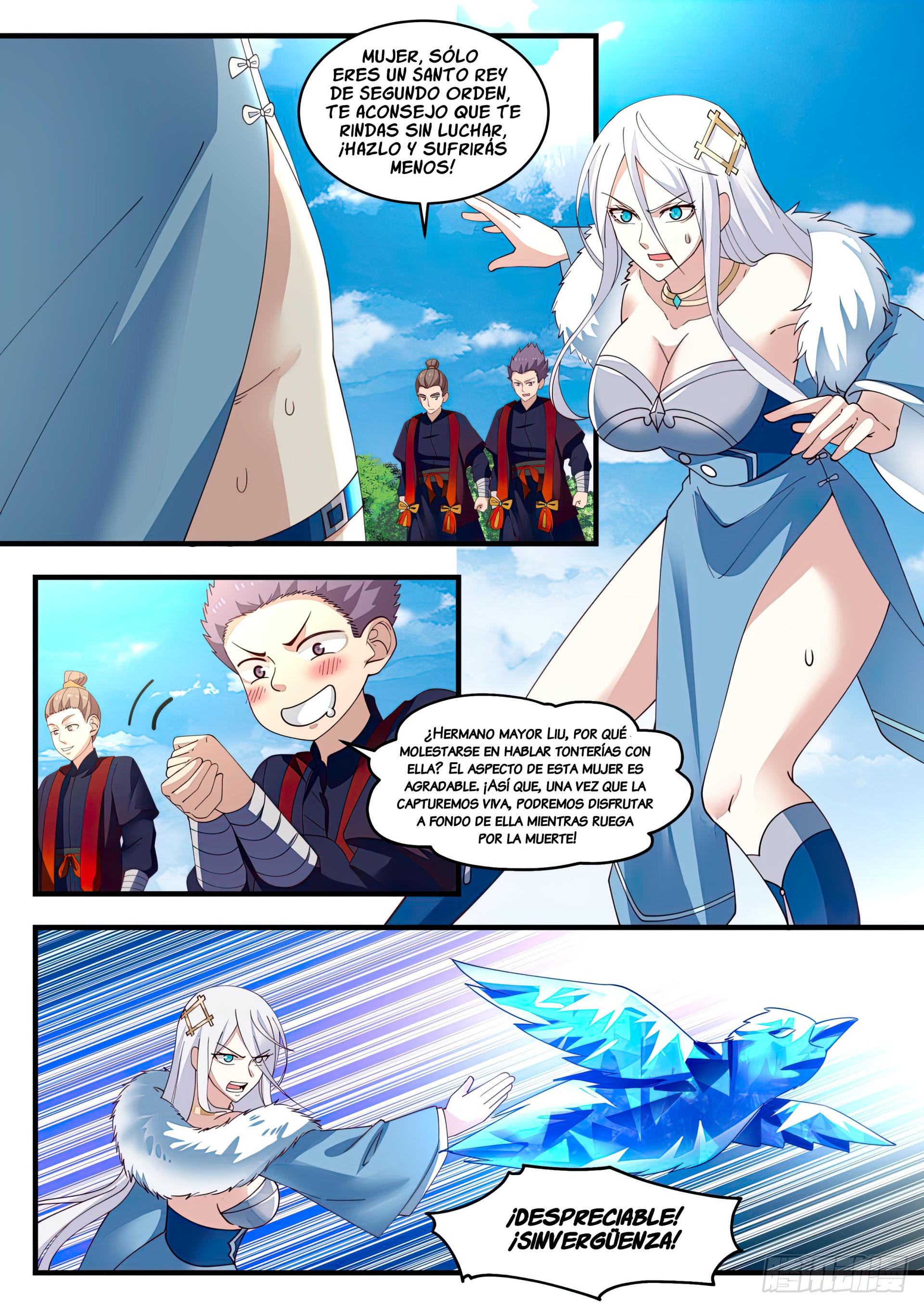 Martial Peak Capítulo 1398 - Página 10 en español