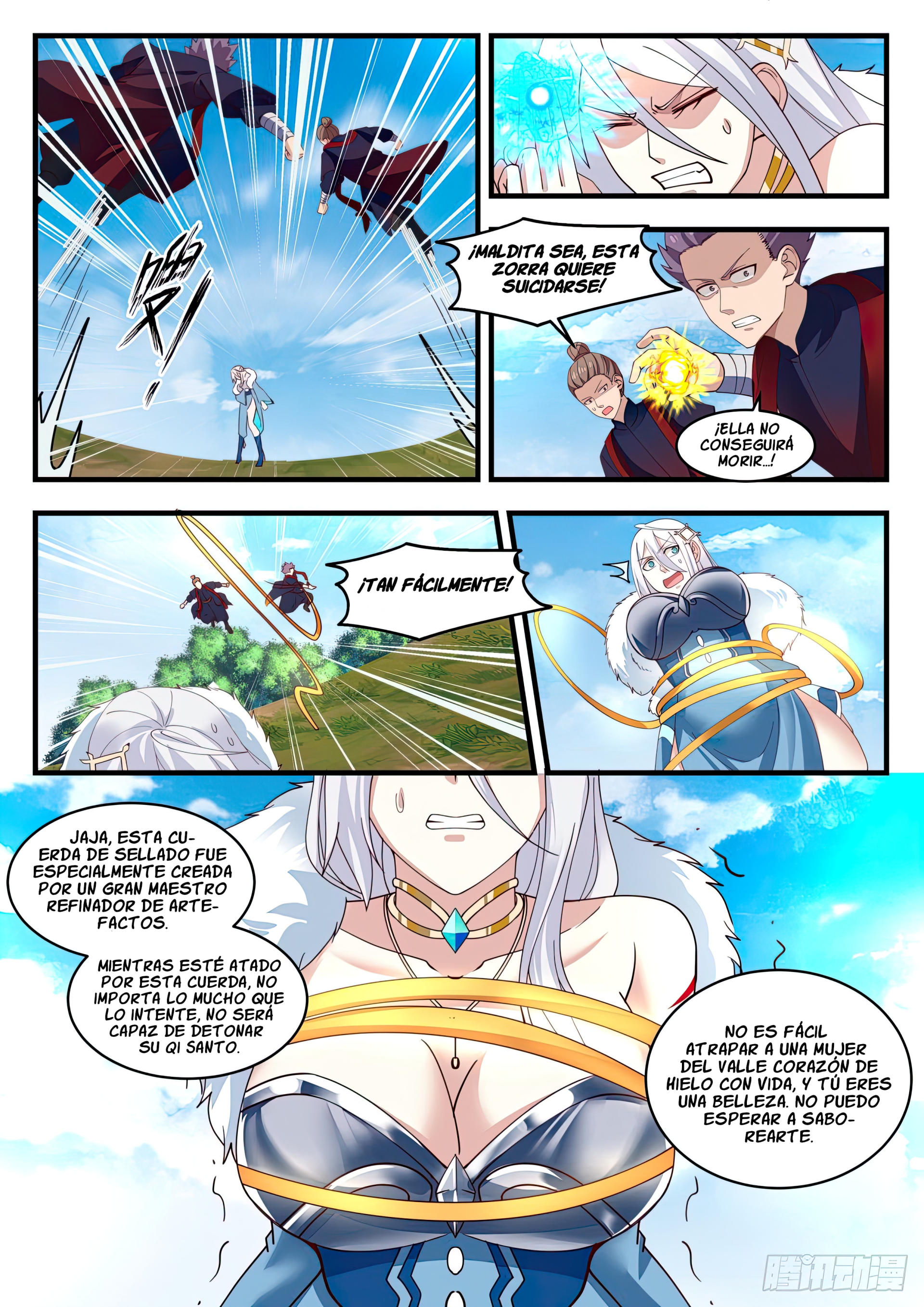 Martial Peak Capítulo 1398 - Página 12 en español
