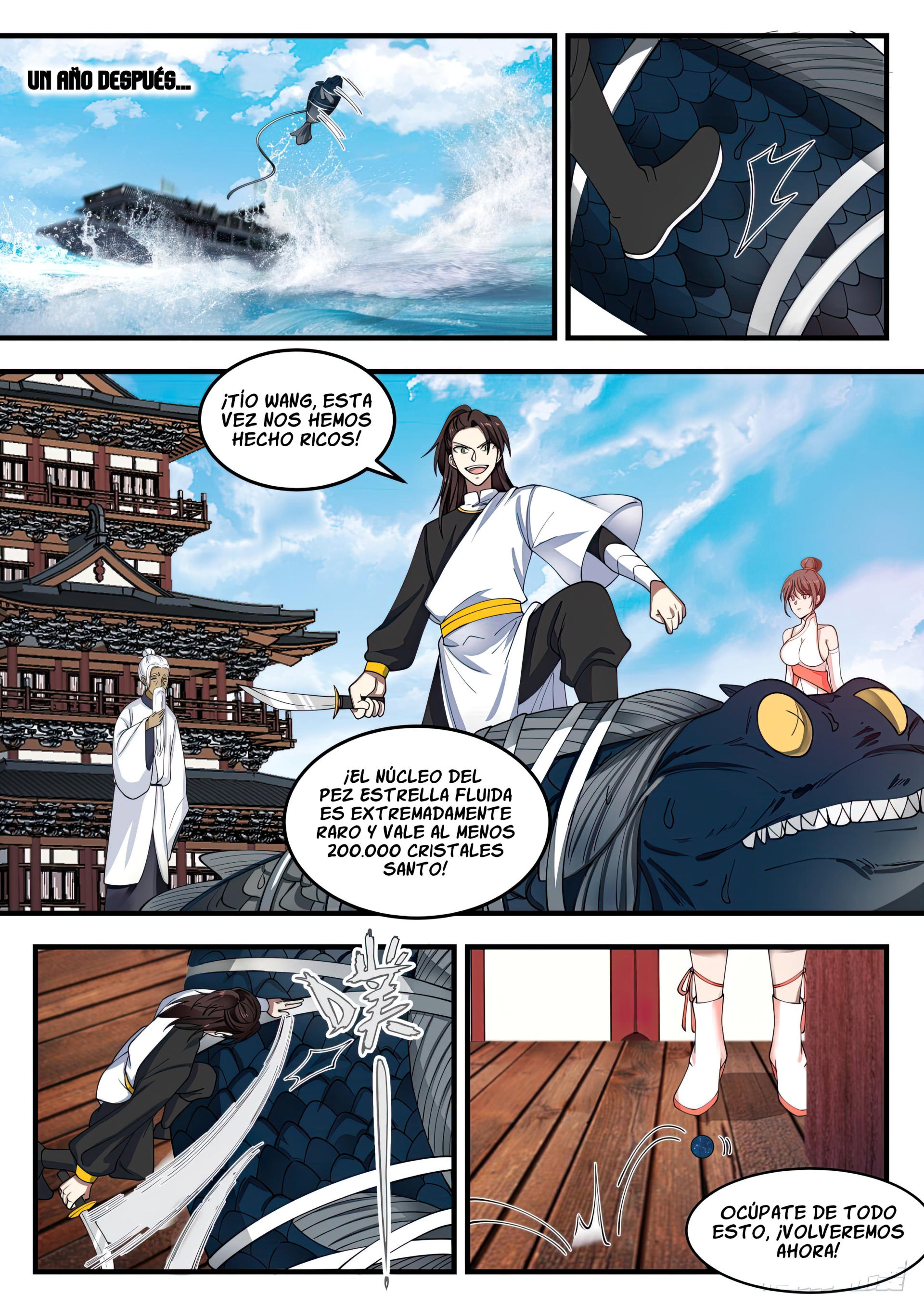 Martial Peak Capítulo 1398 - Página 4 en español