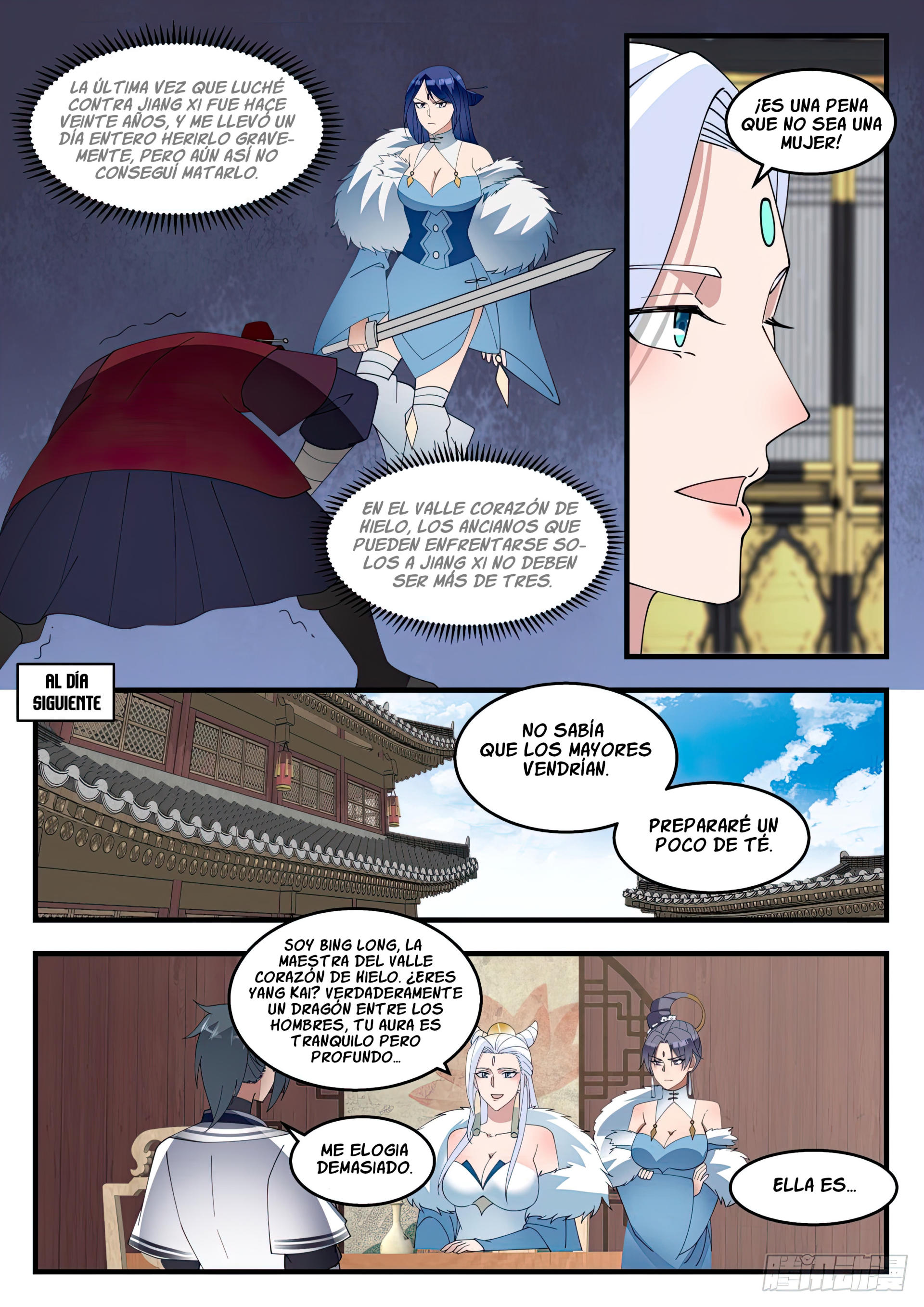 Martial Peak Capítulo 1402 - Página 7 en español