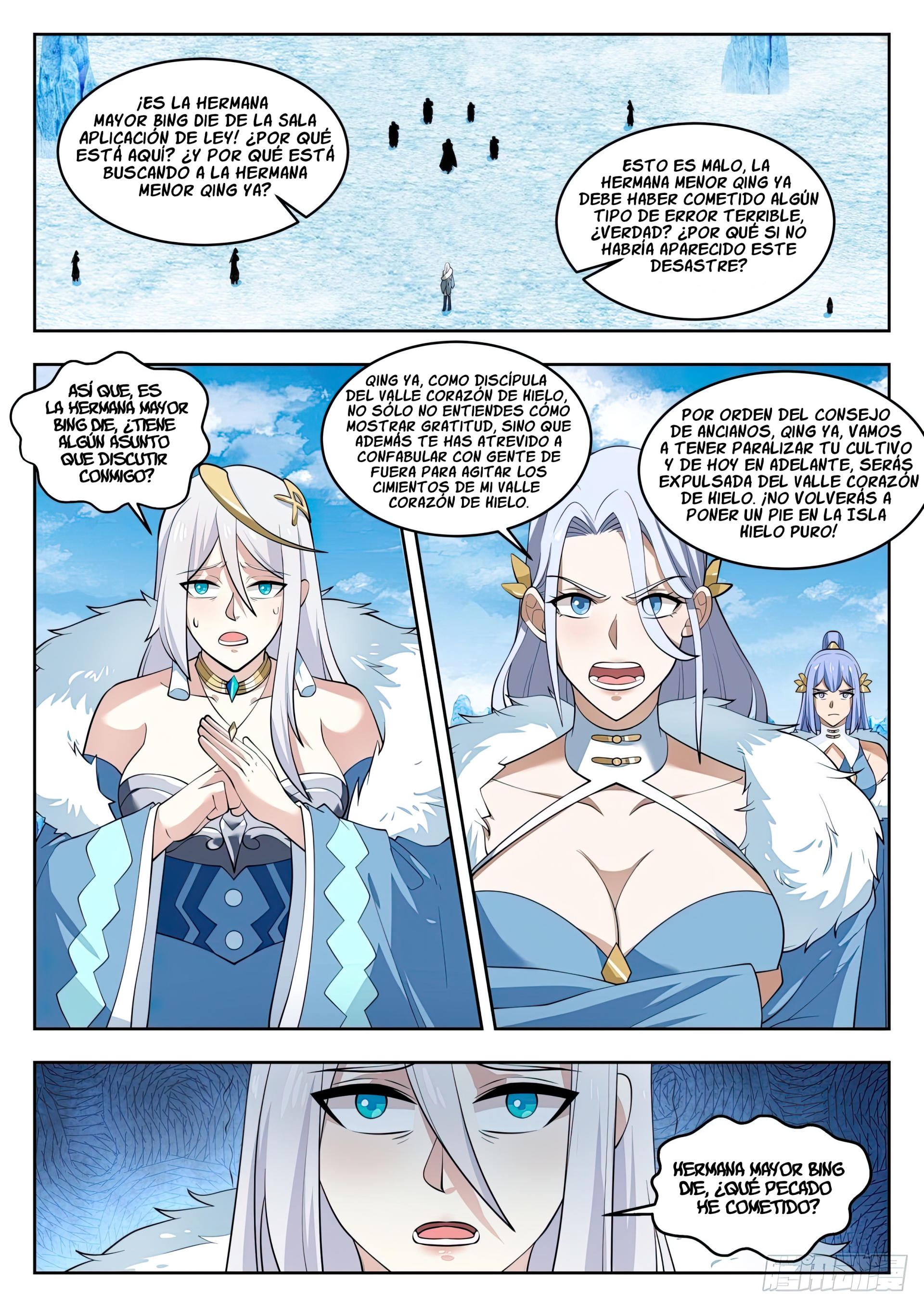 Martial Peak Capítulo 1403 - Página 11 en español
