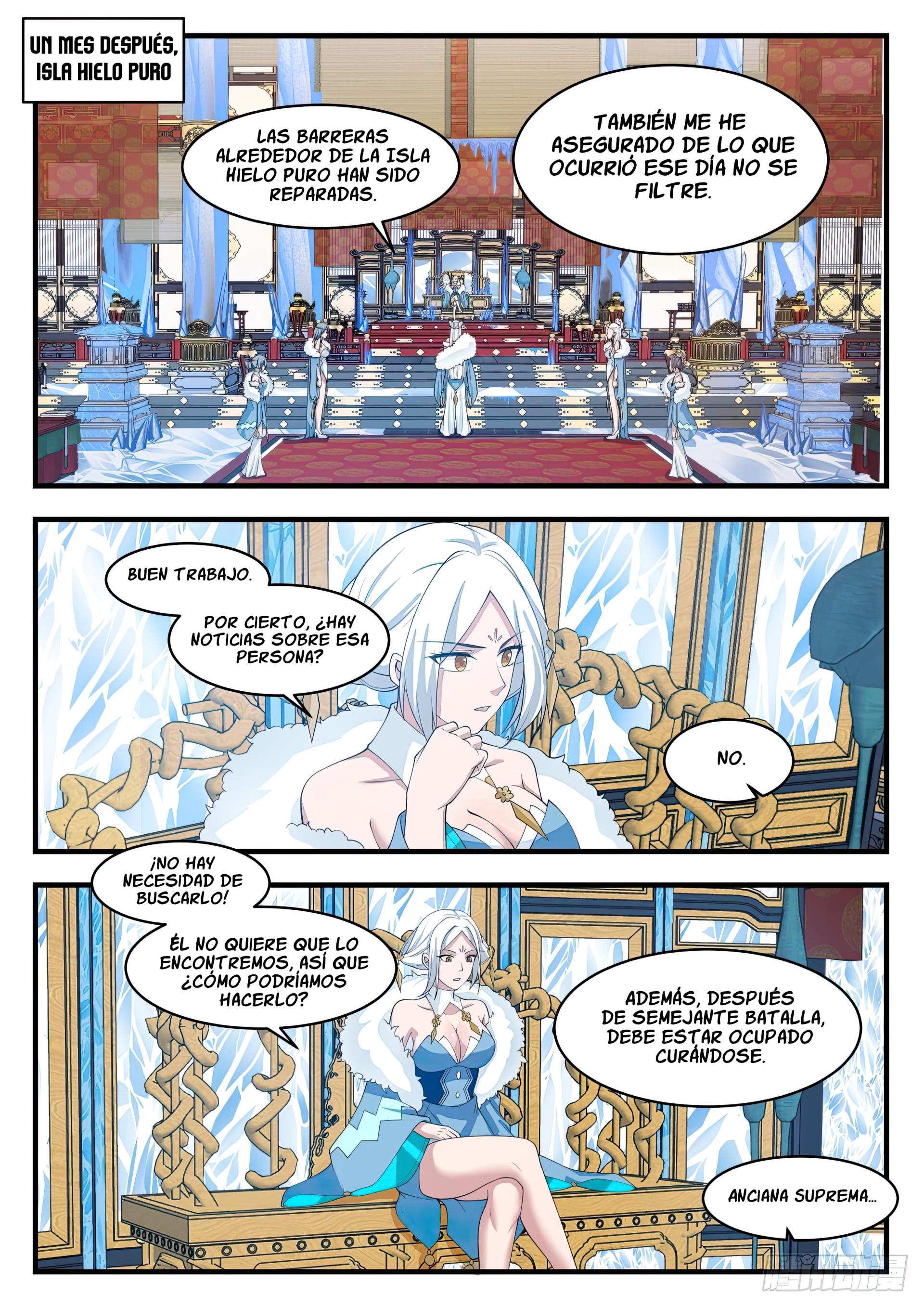 Martial Peak Capítulo 1409 - Página 8 en español