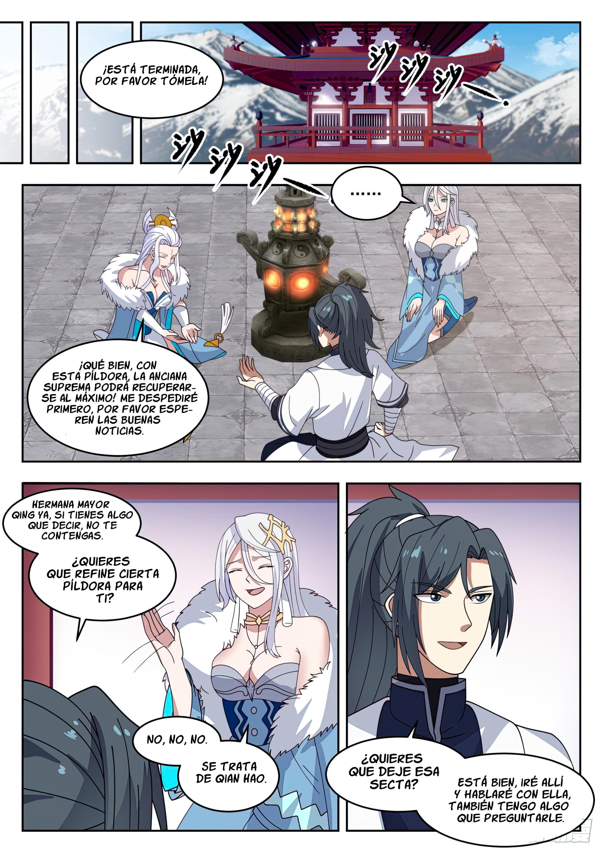 Martial Peak Capítulo 1410 - Página 11 en español
