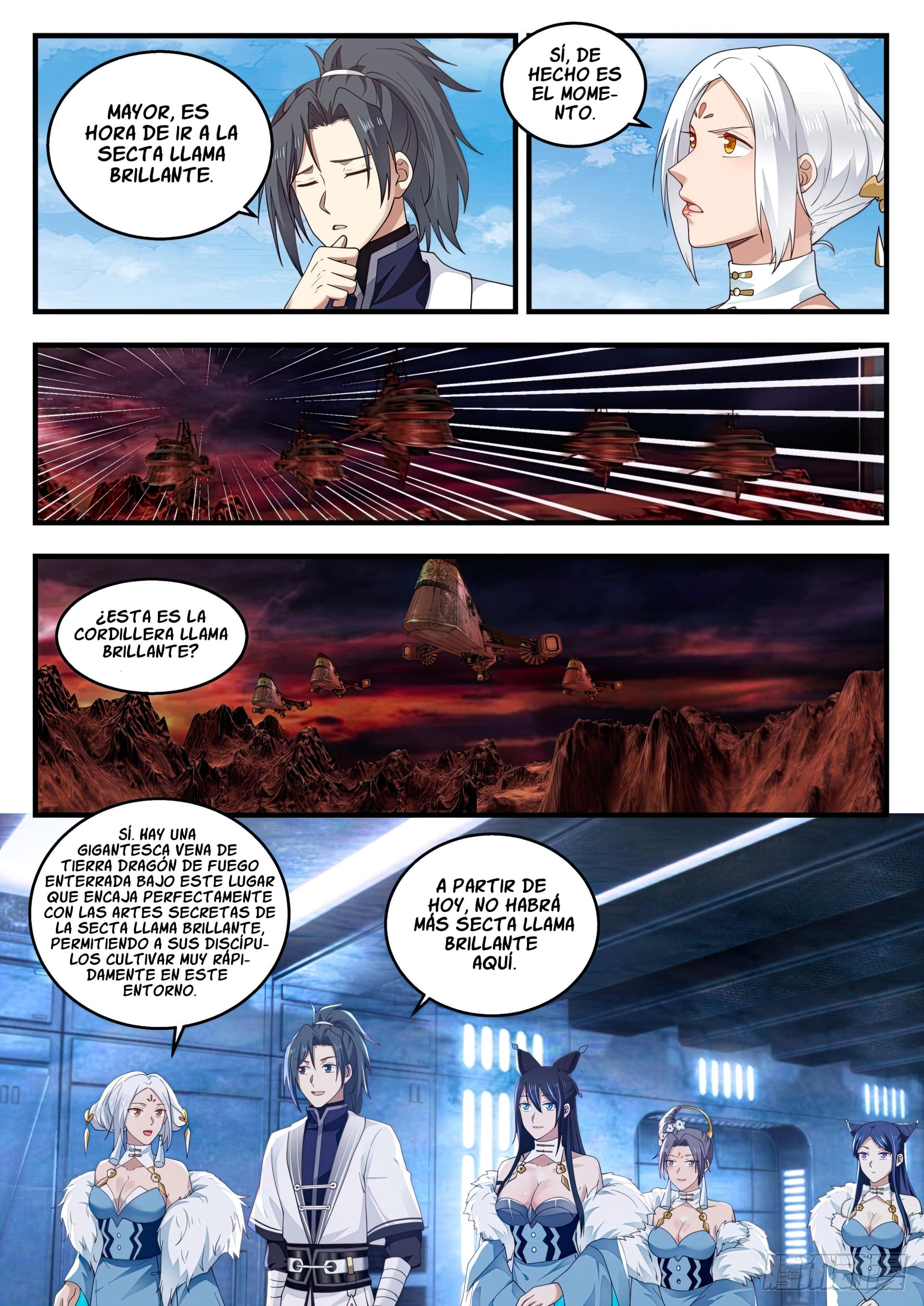 Martial Peak Capítulo 1411 - Página 10 en español