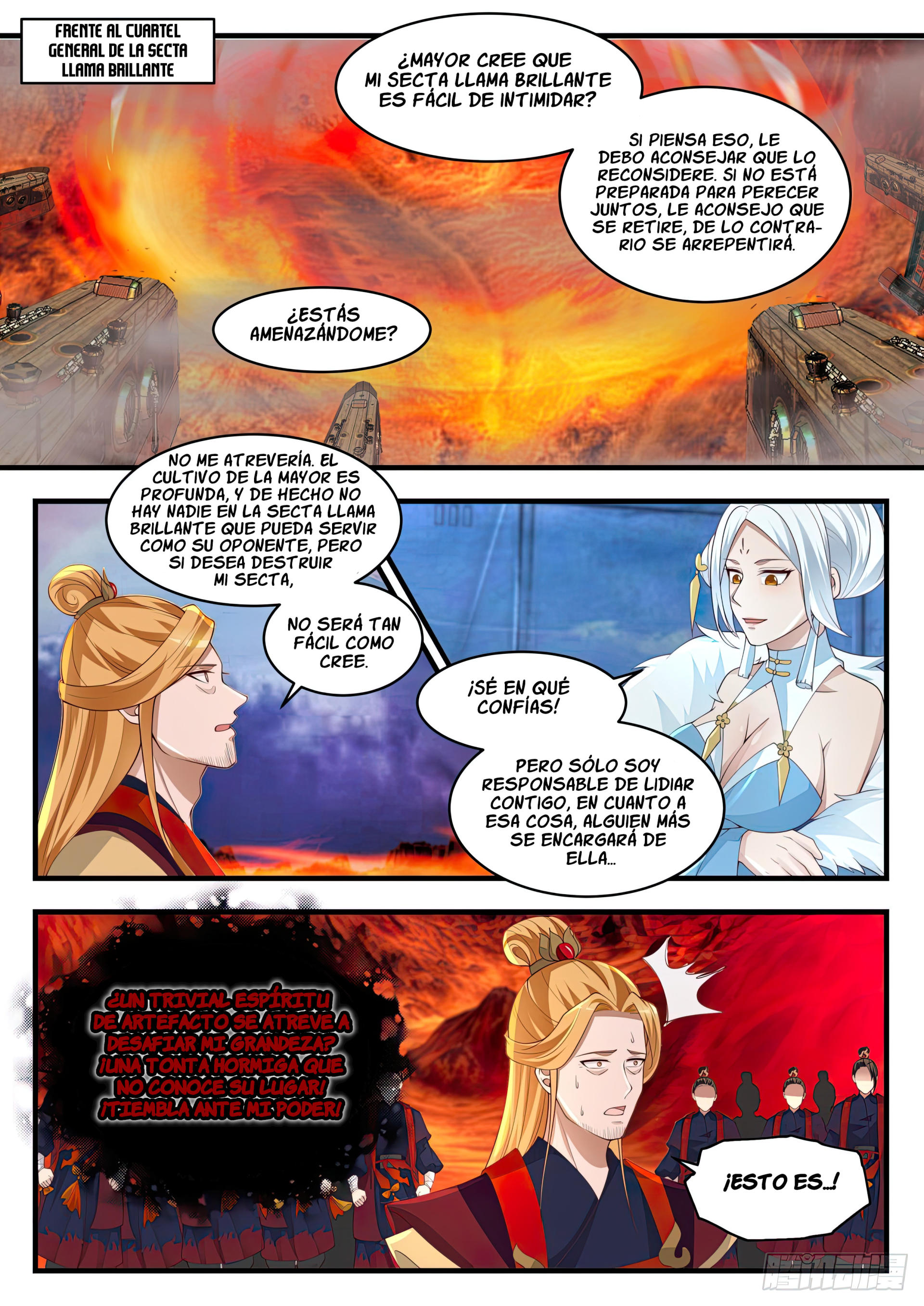 Martial Peak Capítulo 1413 - Página 5 en español