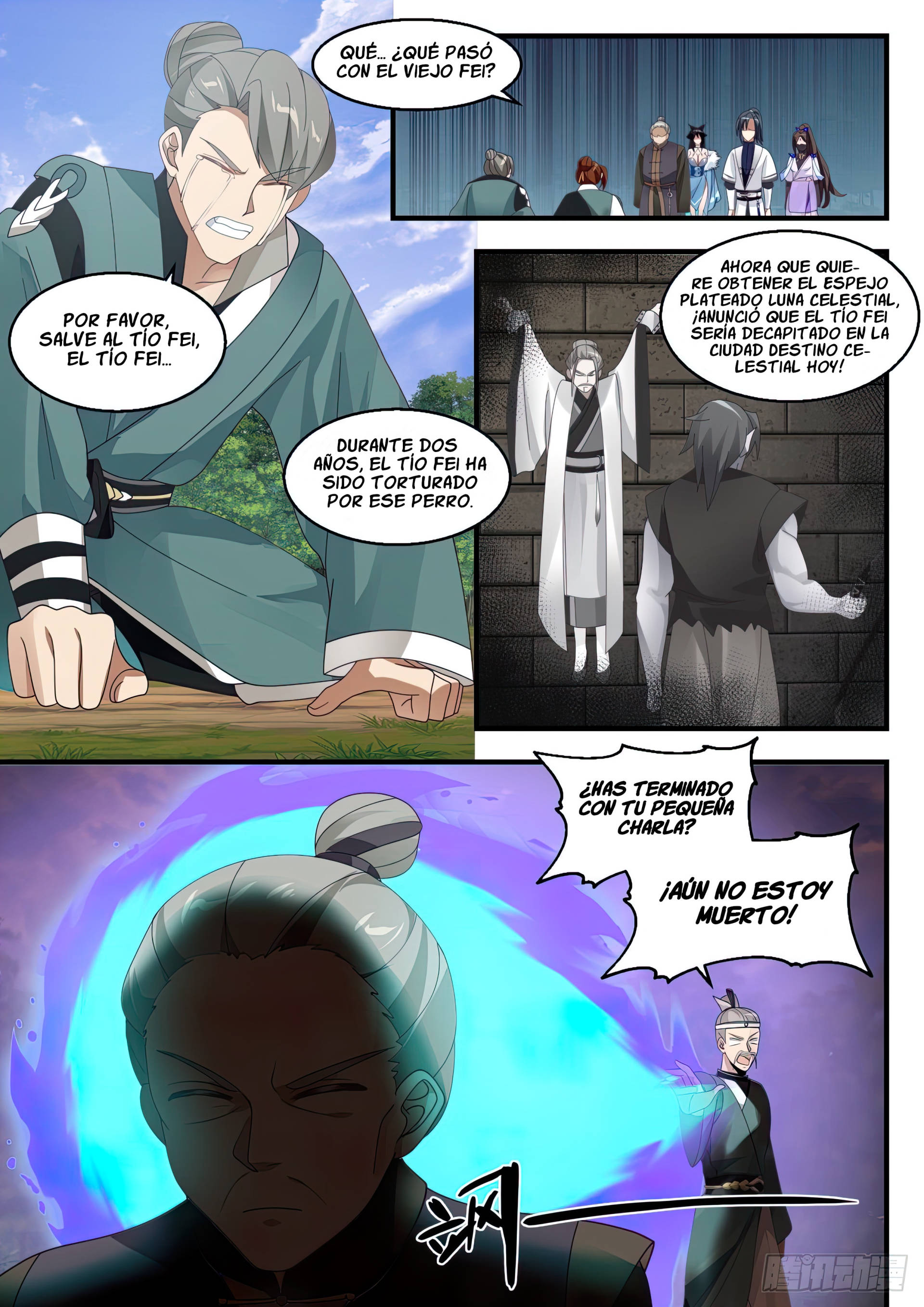 Martial Peak Capítulo 1415 - Página 13 en español