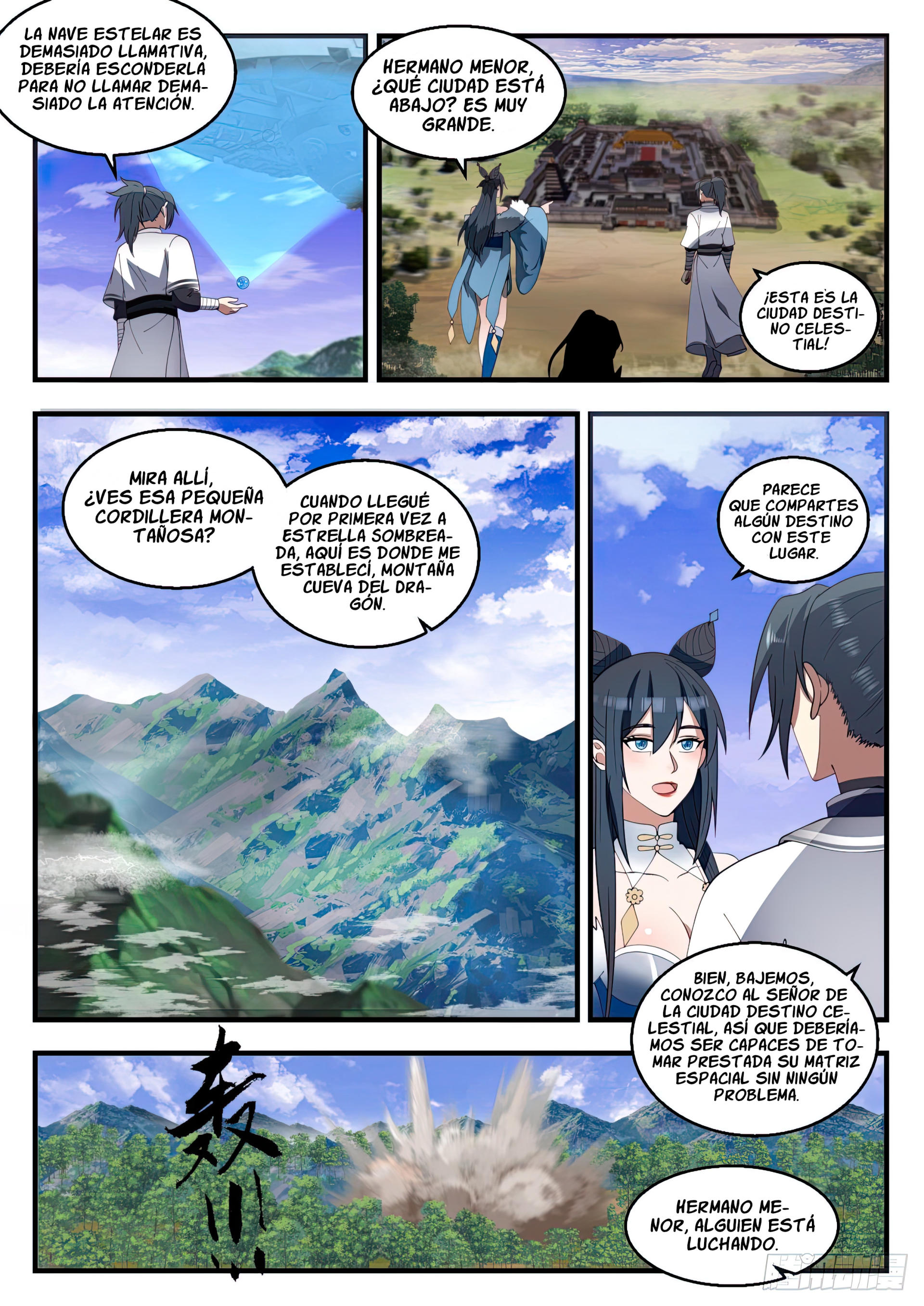 Martial Peak Capítulo 1415 - Página 5 en español