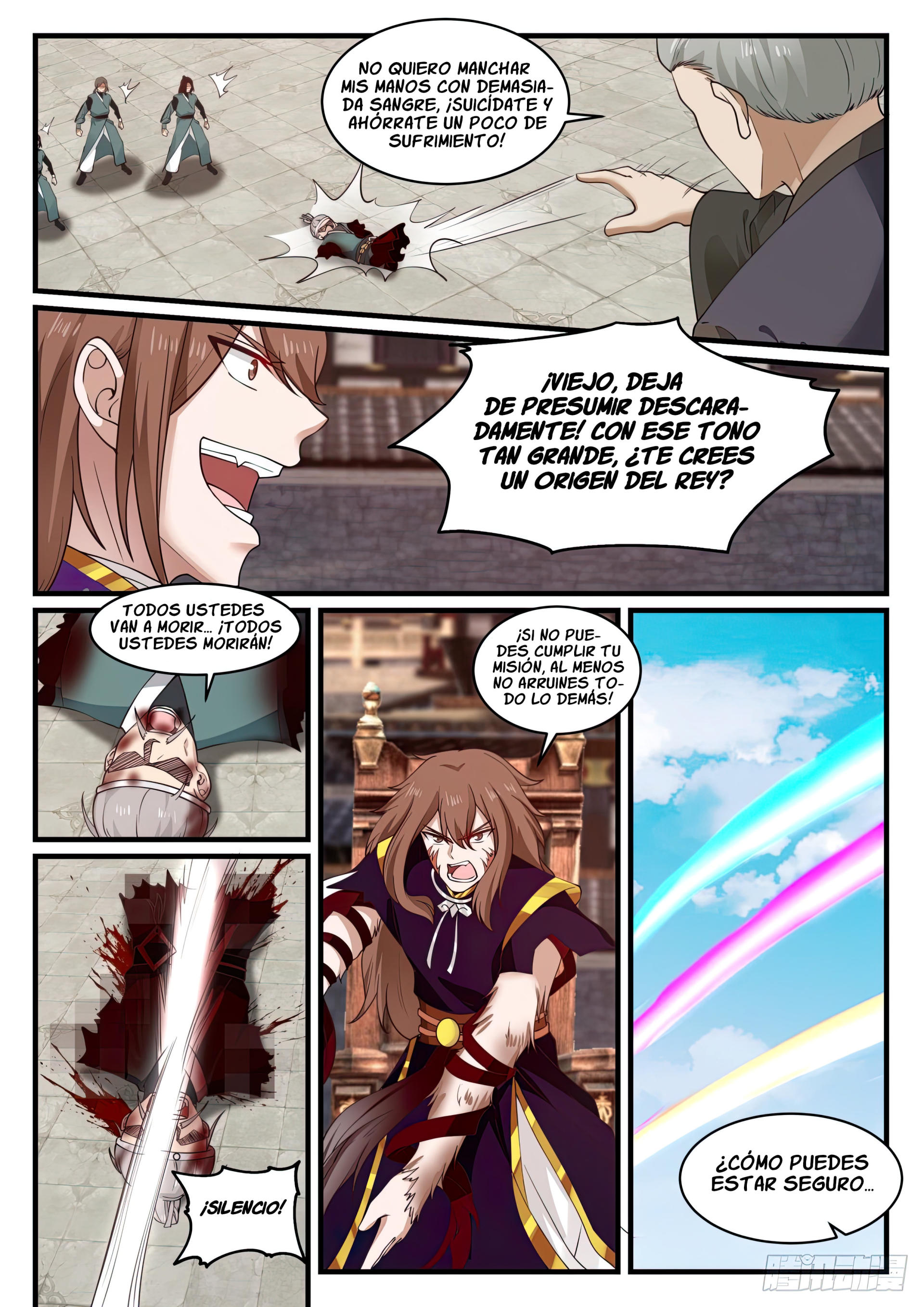 Martial Peak Capítulo 1416 - Página 10 en español