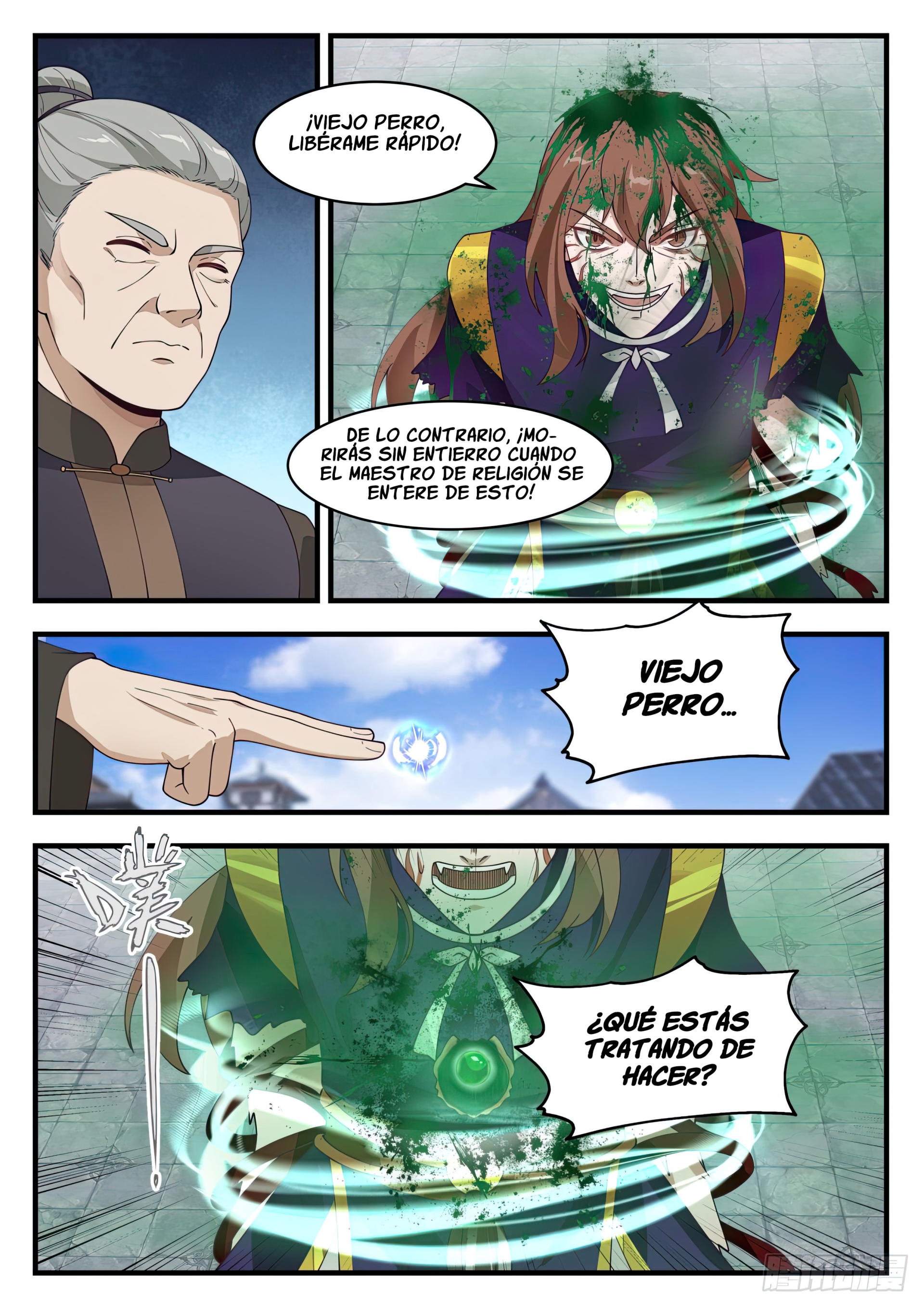 Martial Peak Capítulo 1417 - Página 8 en español