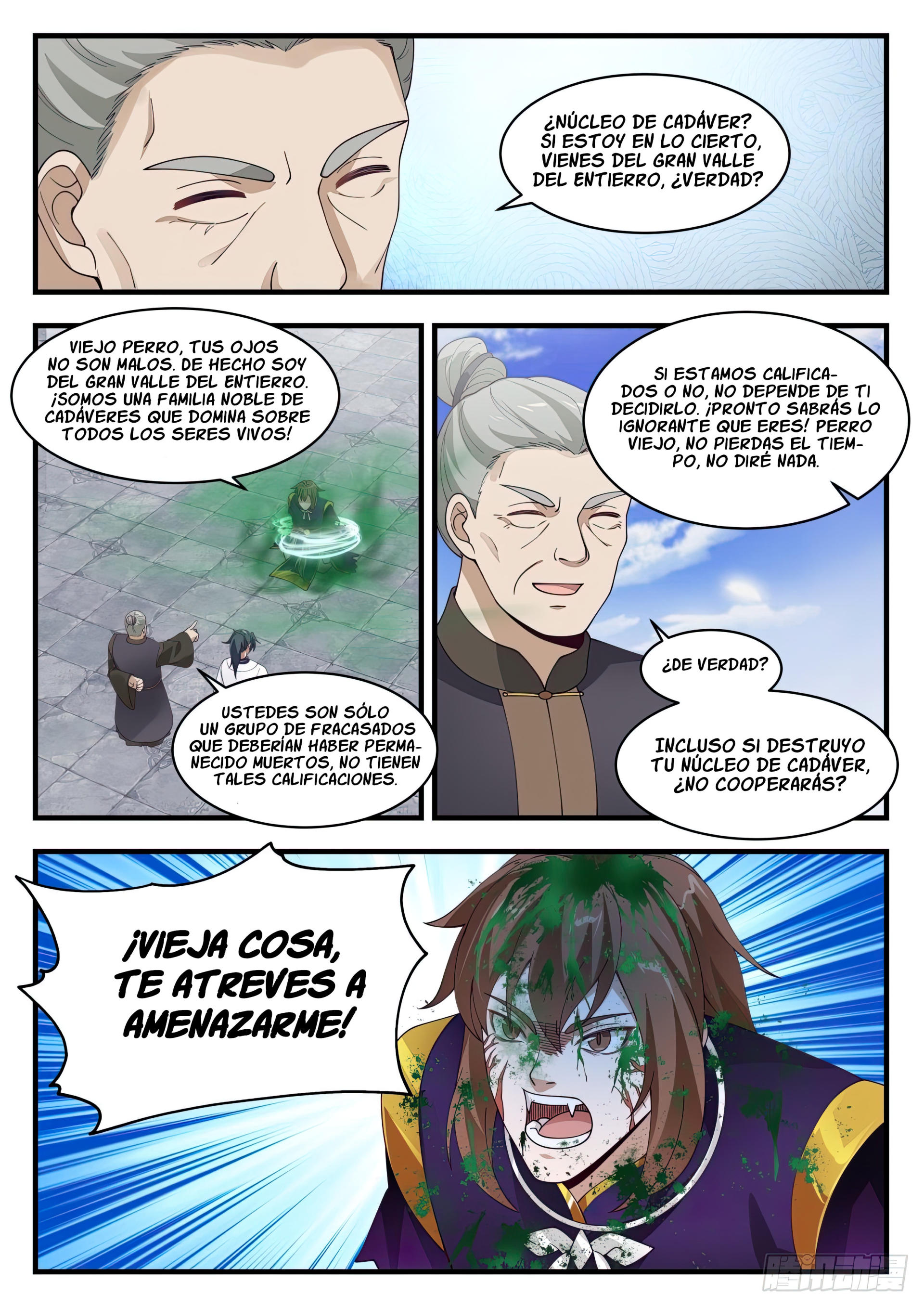 Martial Peak Capítulo 1417 - Página 9 en español