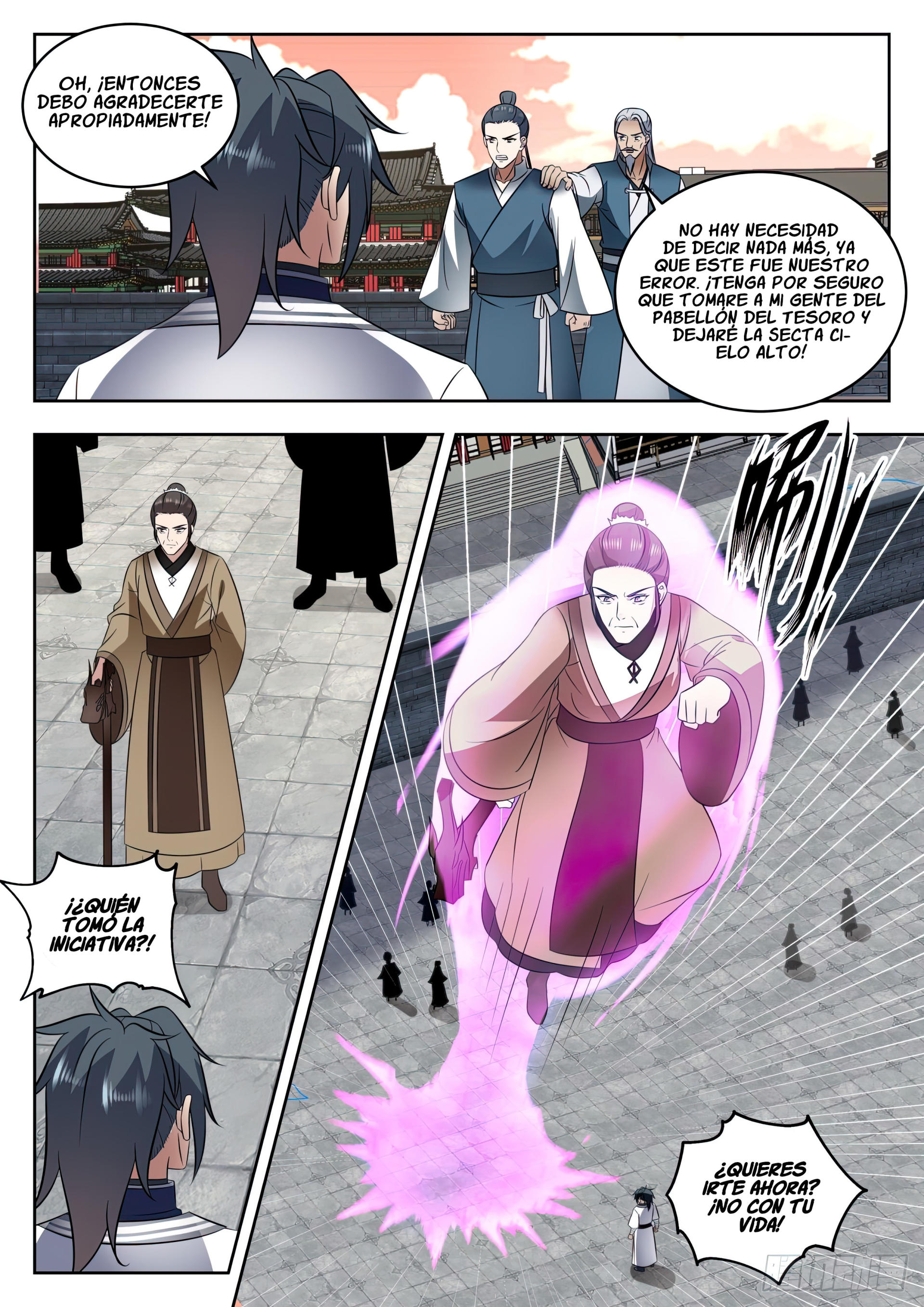 Martial Peak Capítulo 1422 - Página 3 en español