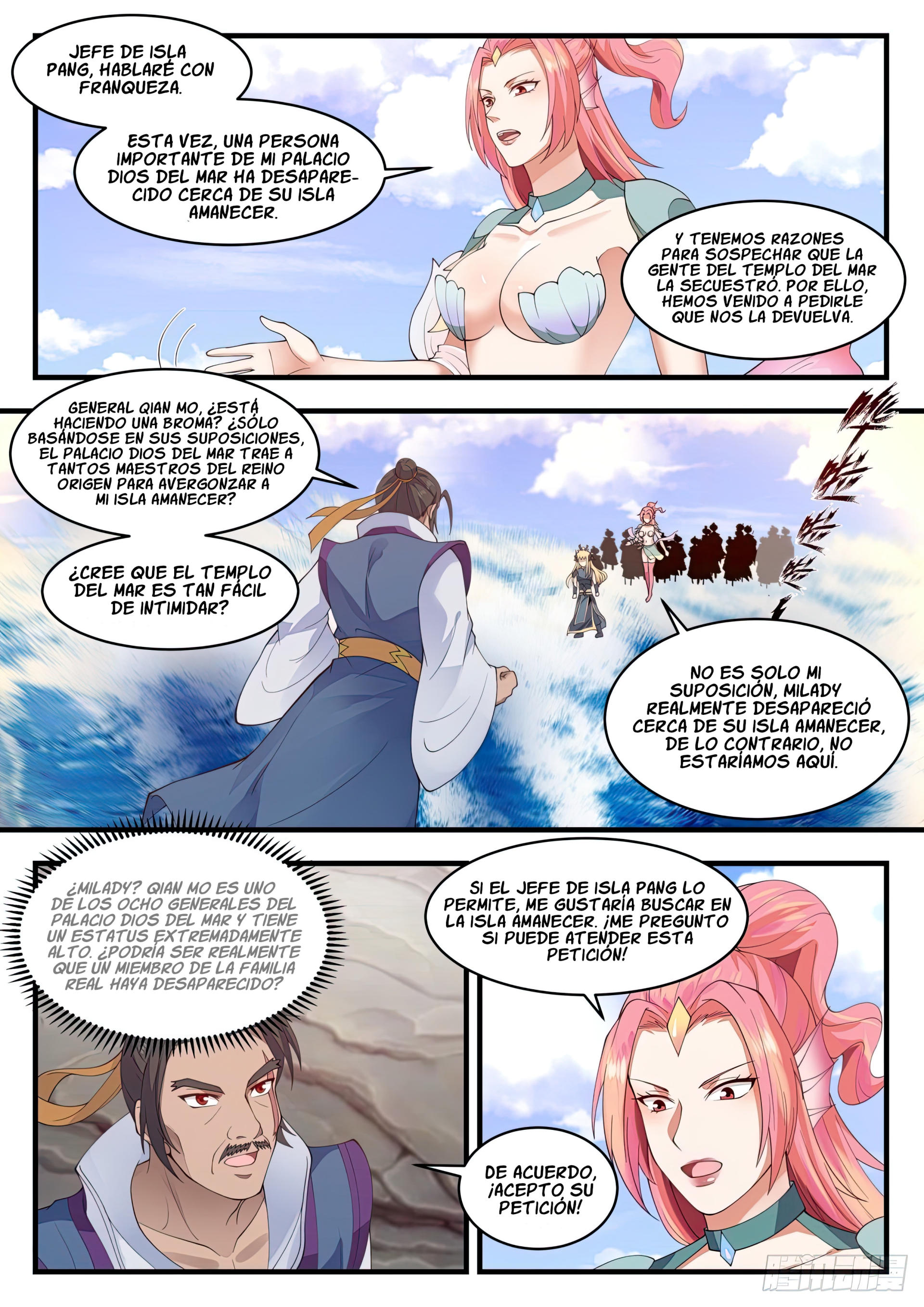 Martial Peak Capítulo 1429 - Página 5 en español
