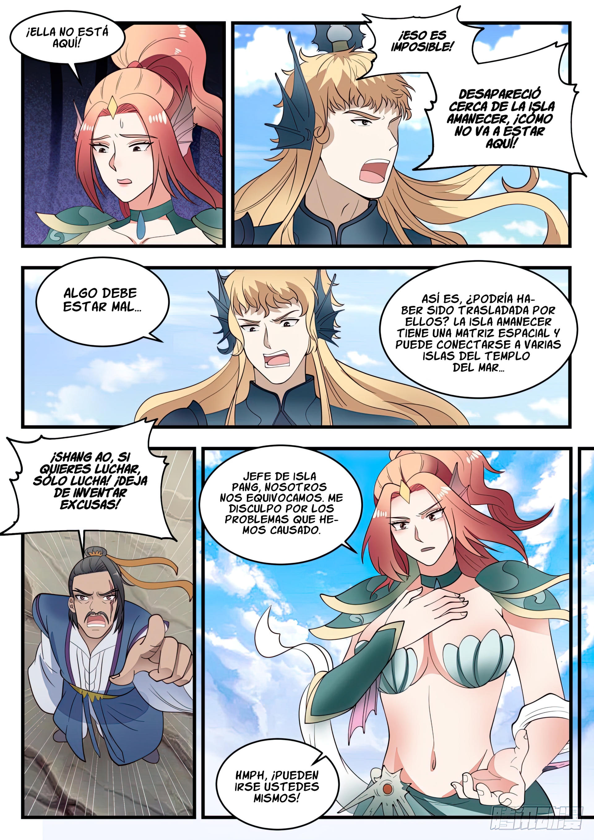 Martial Peak Capítulo 1429 - Página 7 en español
