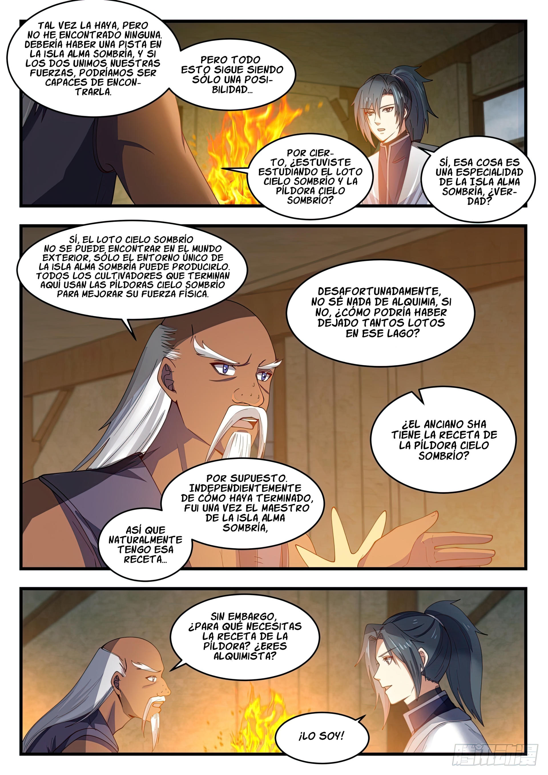 Martial Peak Capítulo 1432 - Página 11 en español