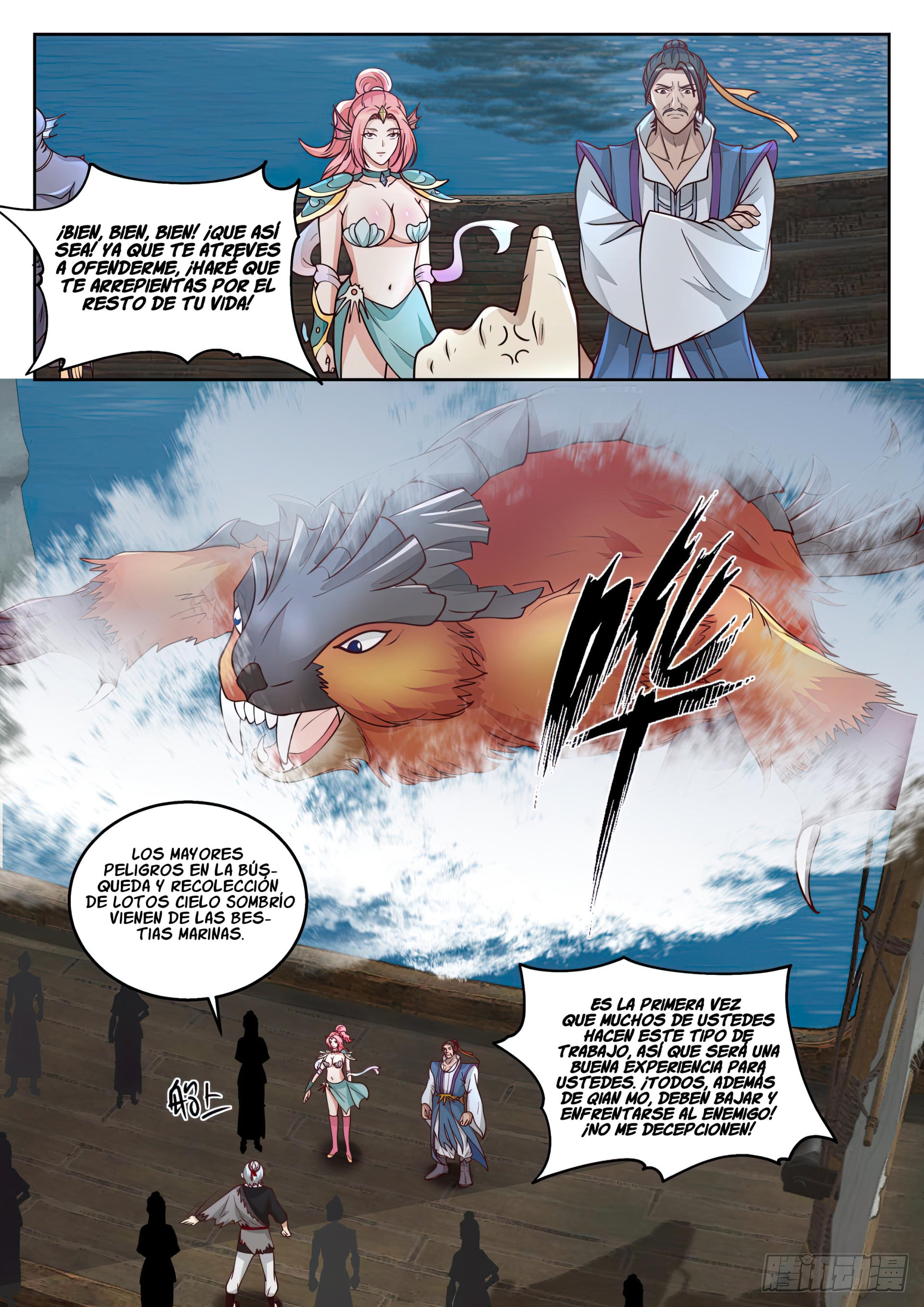 Martial Peak Capítulo 1433 - Página 13 en español