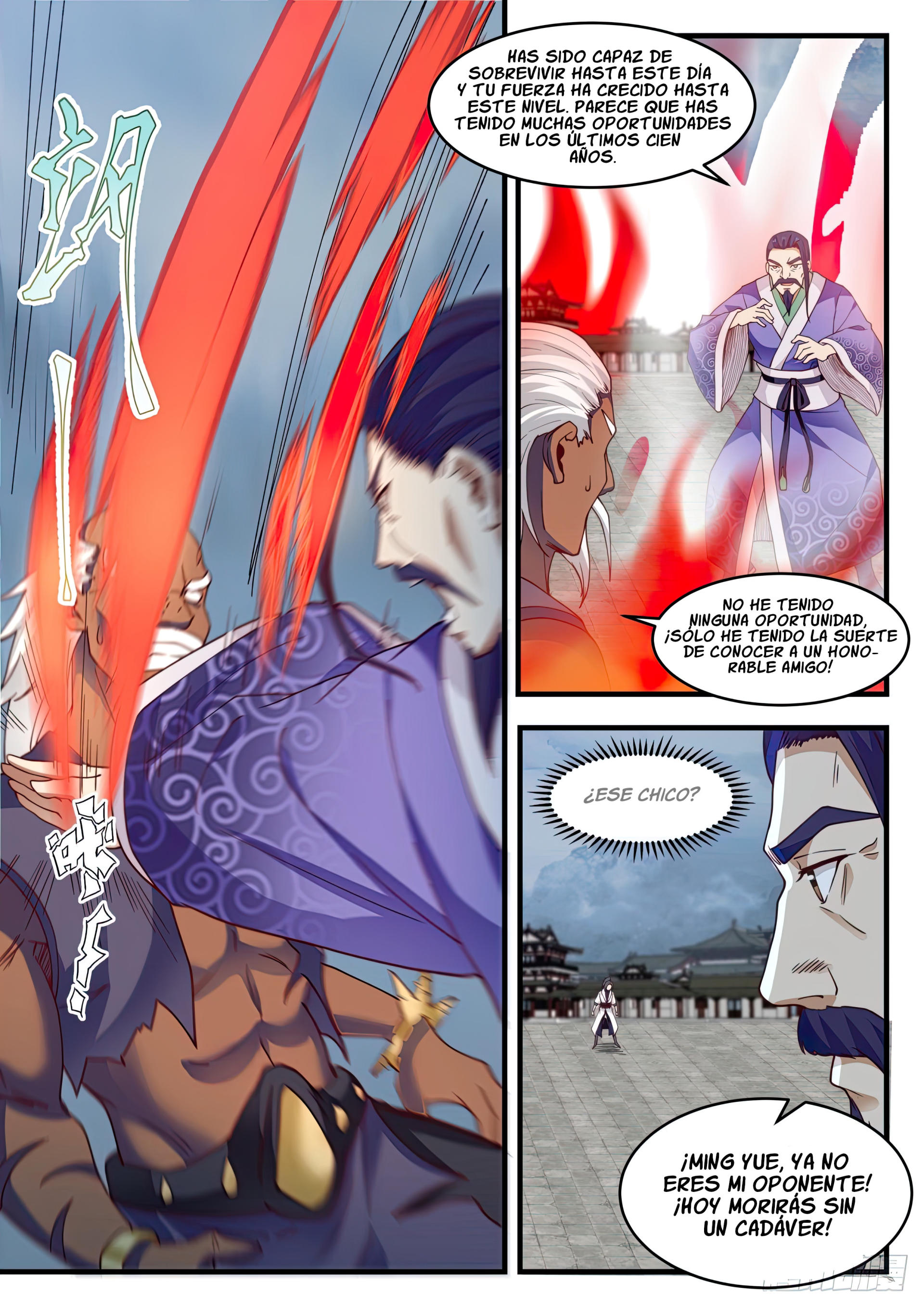 Martial Peak Capítulo 1435 - Página 11 en español