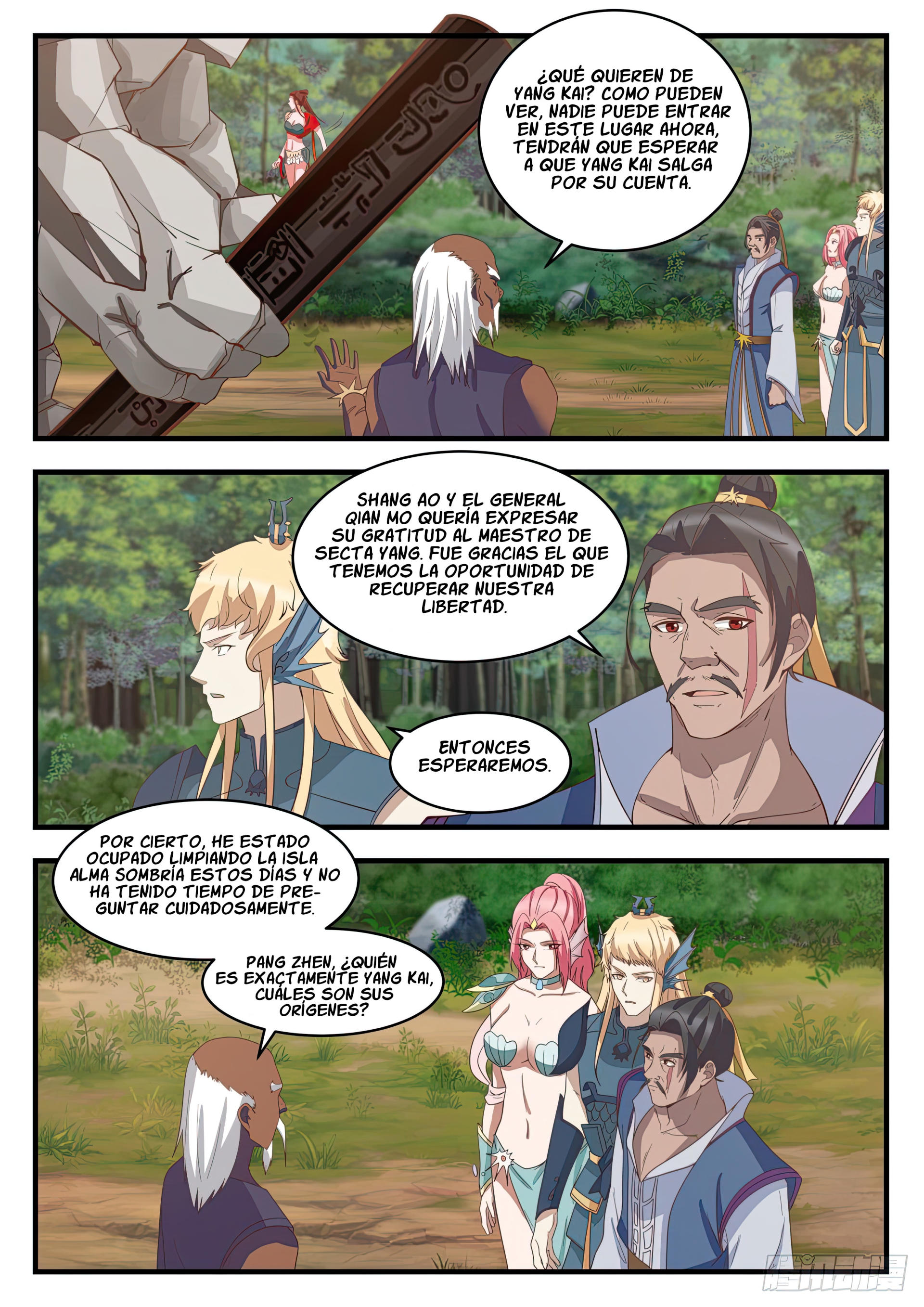 Martial Peak Capítulo 1437 - Página 3 en español