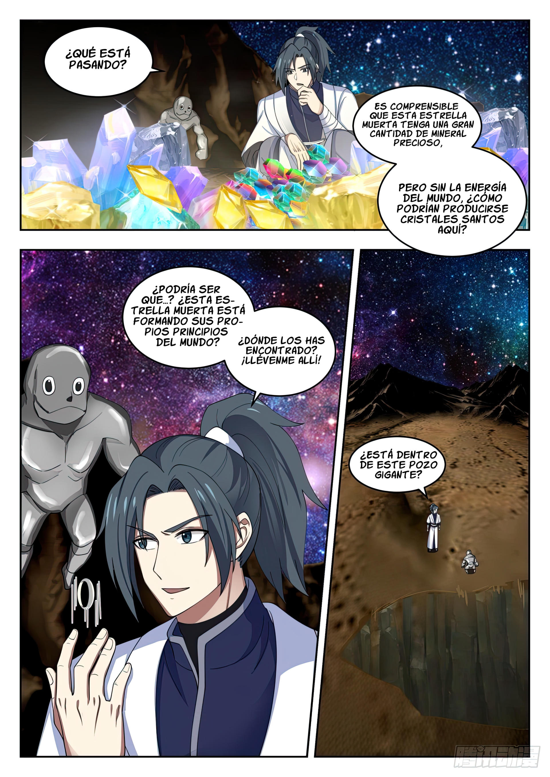 Martial Peak Capítulo 1442 - Página 11 en español