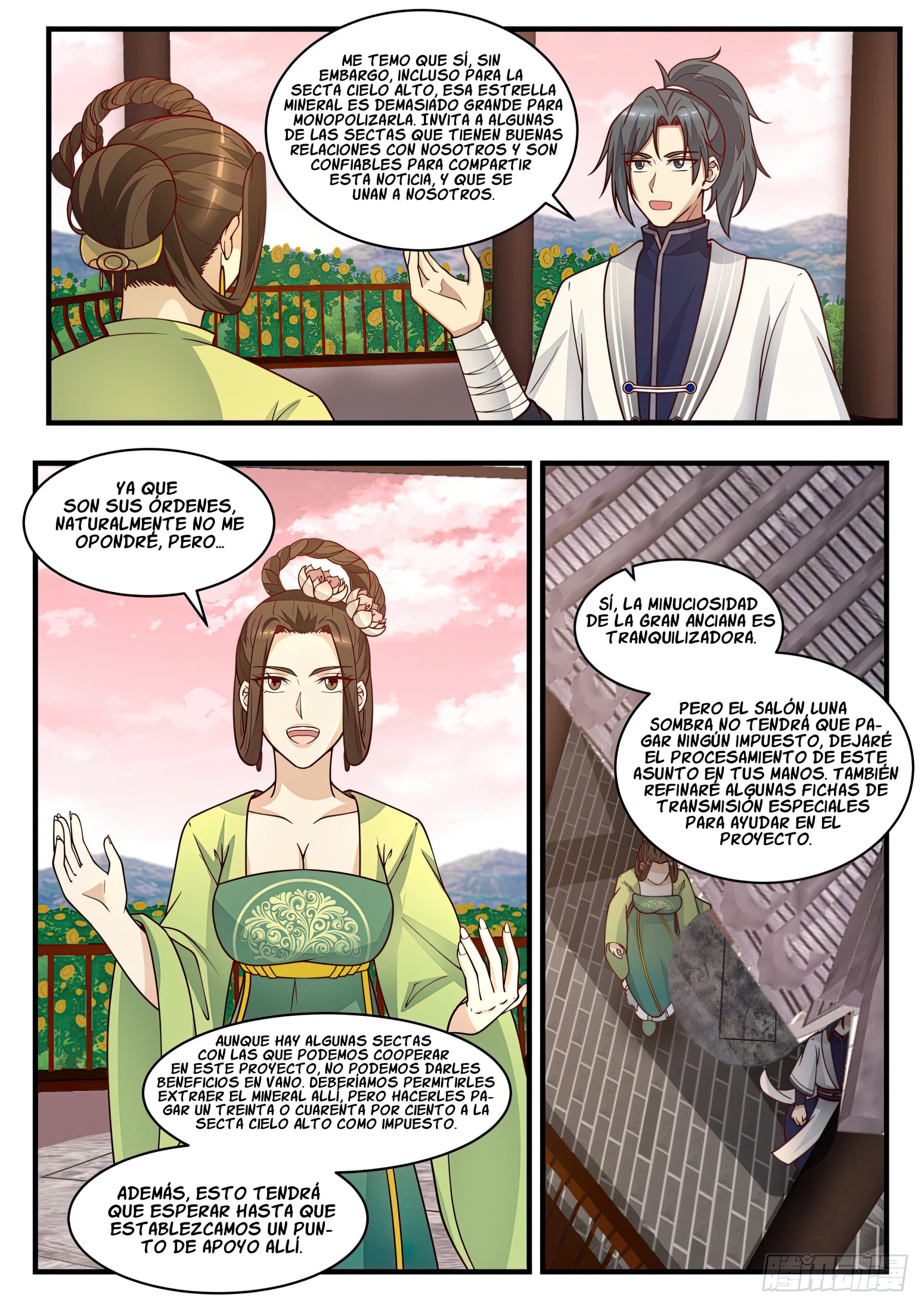 Martial Peak Capítulo 1443 - Página 3 en español