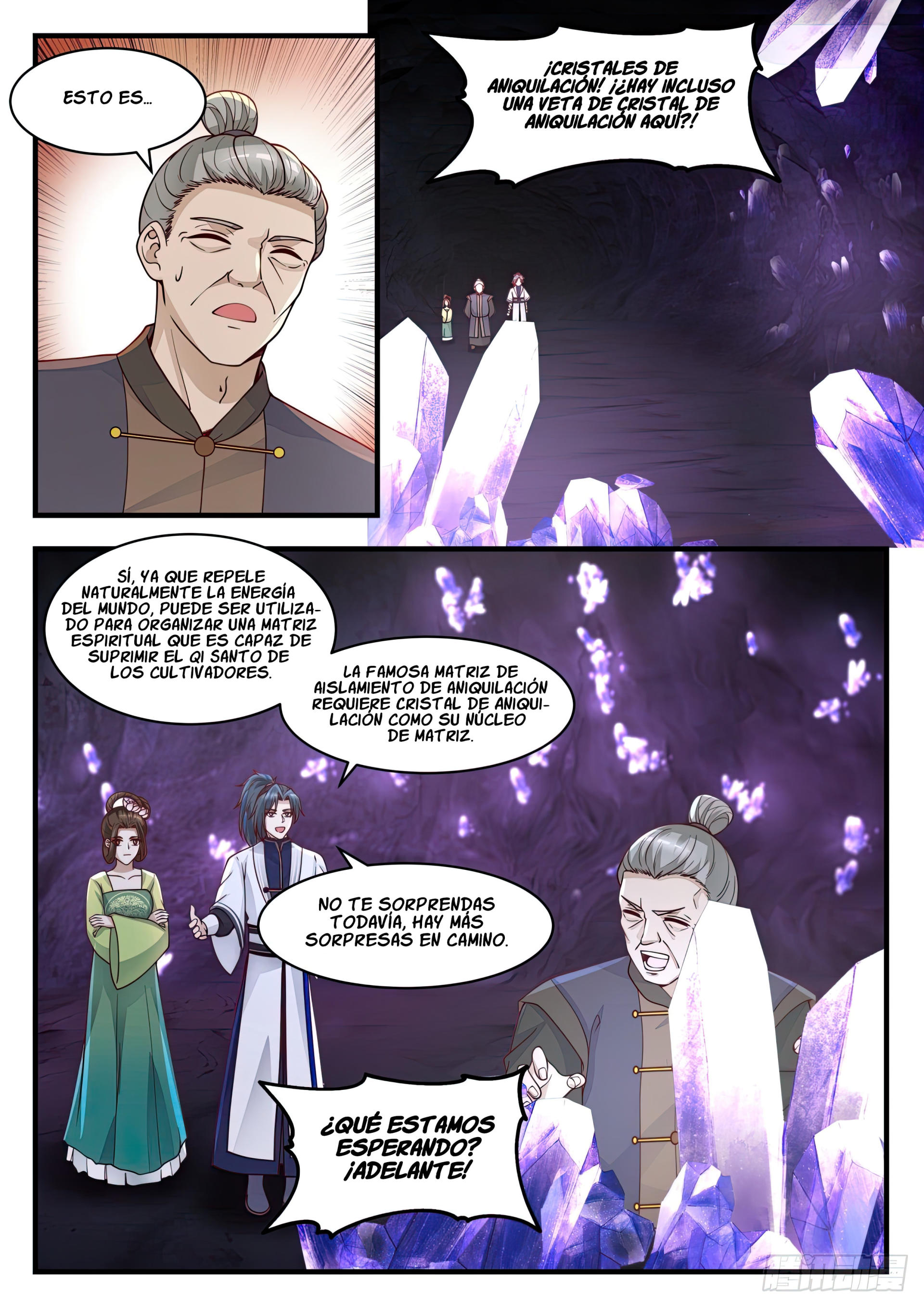 Martial Peak Capítulo 1443 - Página 6 en español