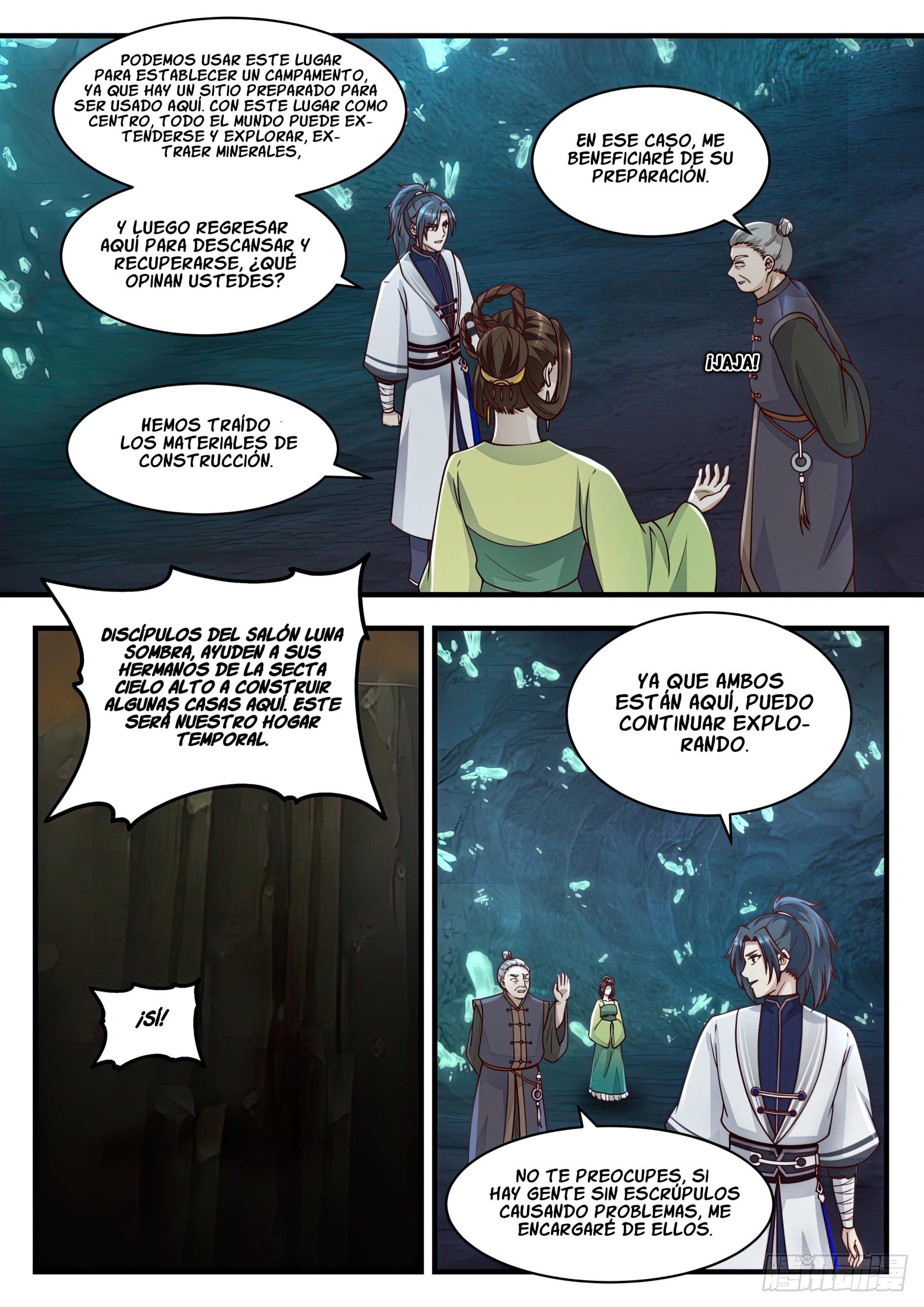 Martial Peak Capítulo 1443 - Página 8 en español