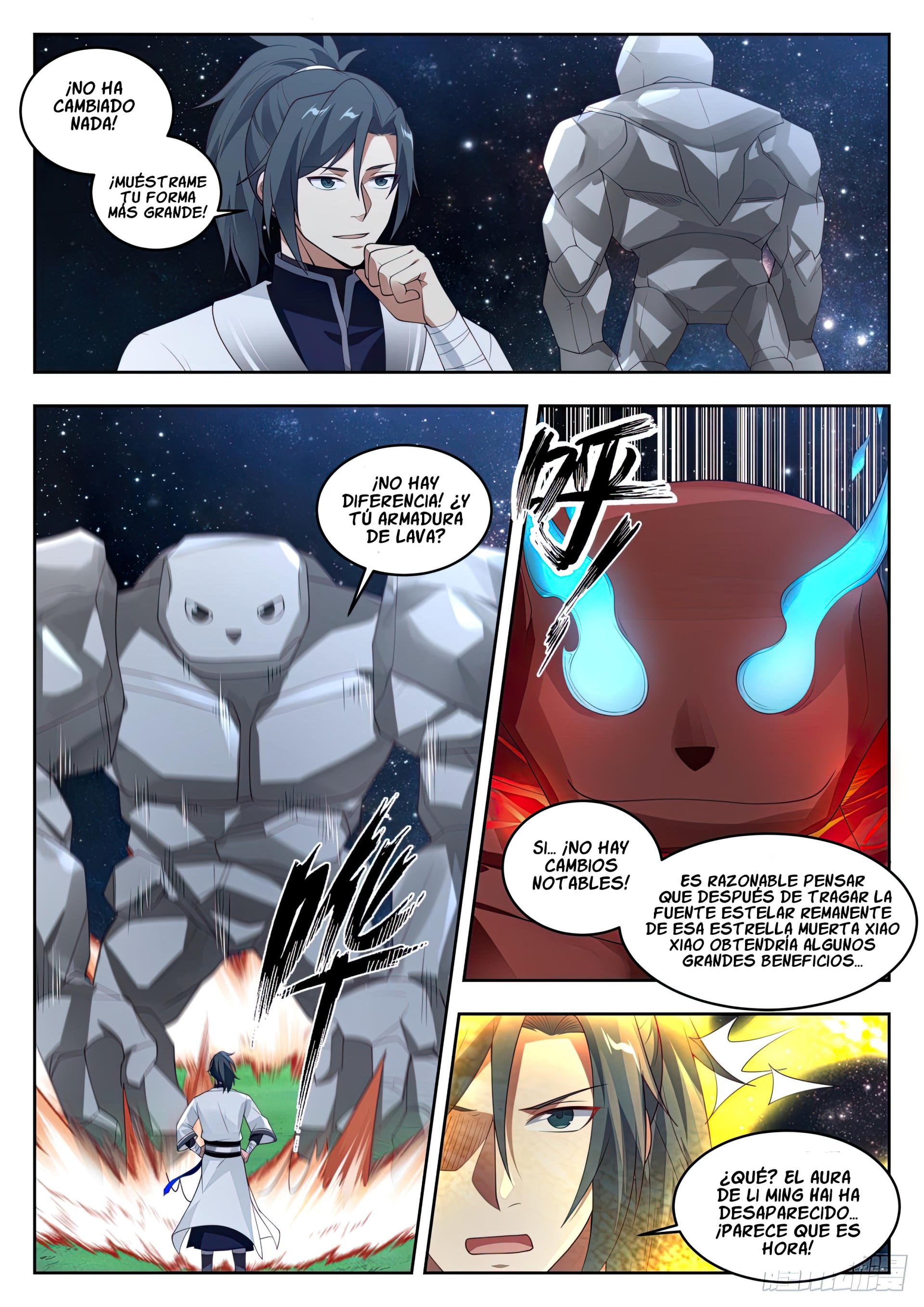 Martial Peak Capítulo 1445 - Página 3 en español