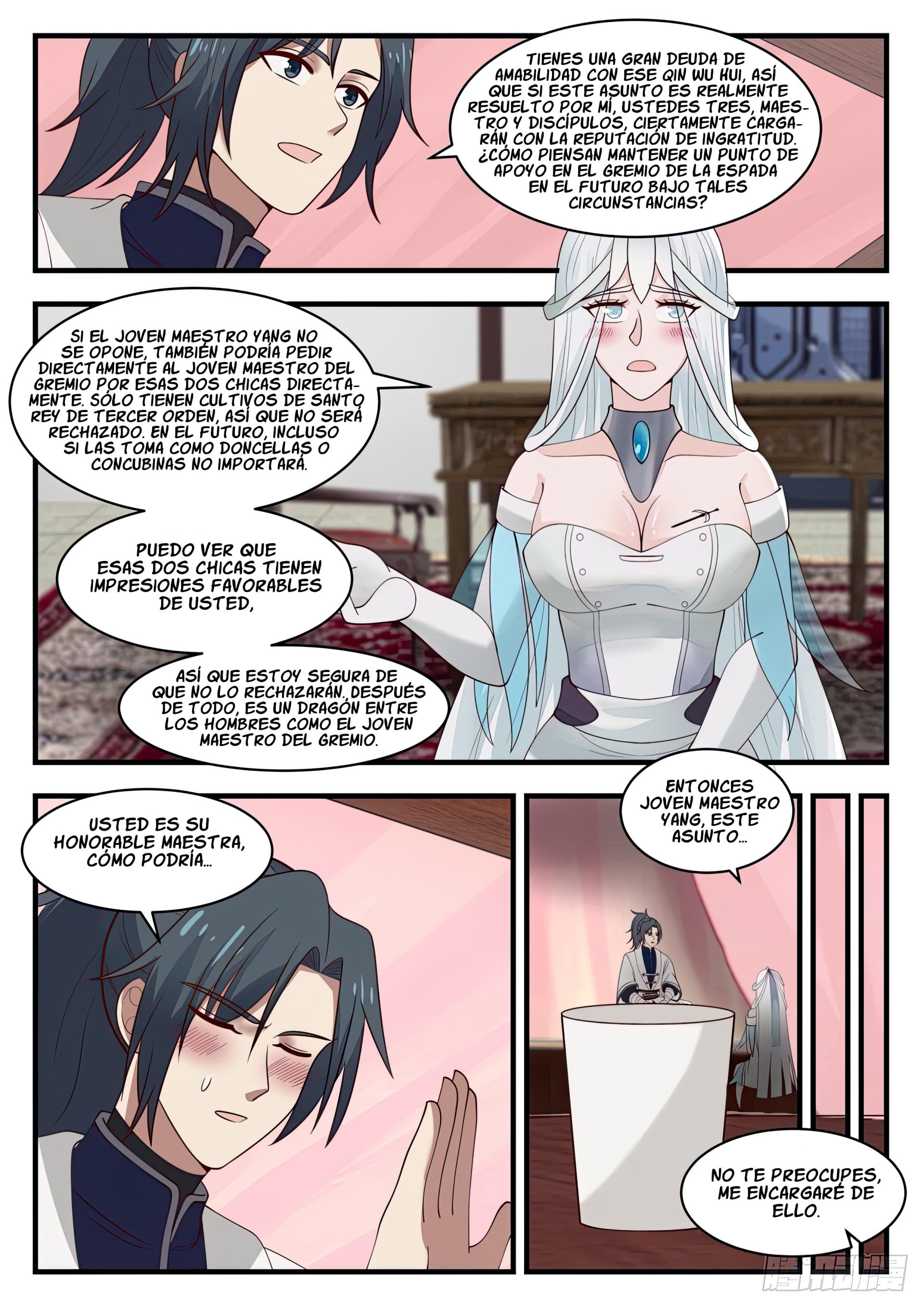 Martial Peak Capítulo 1448 - Página 5 en español