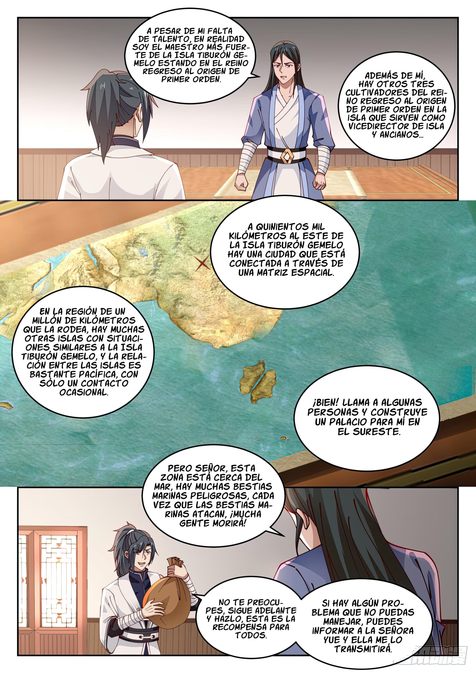 Martial Peak Capítulo 1450 - Página 5 en español