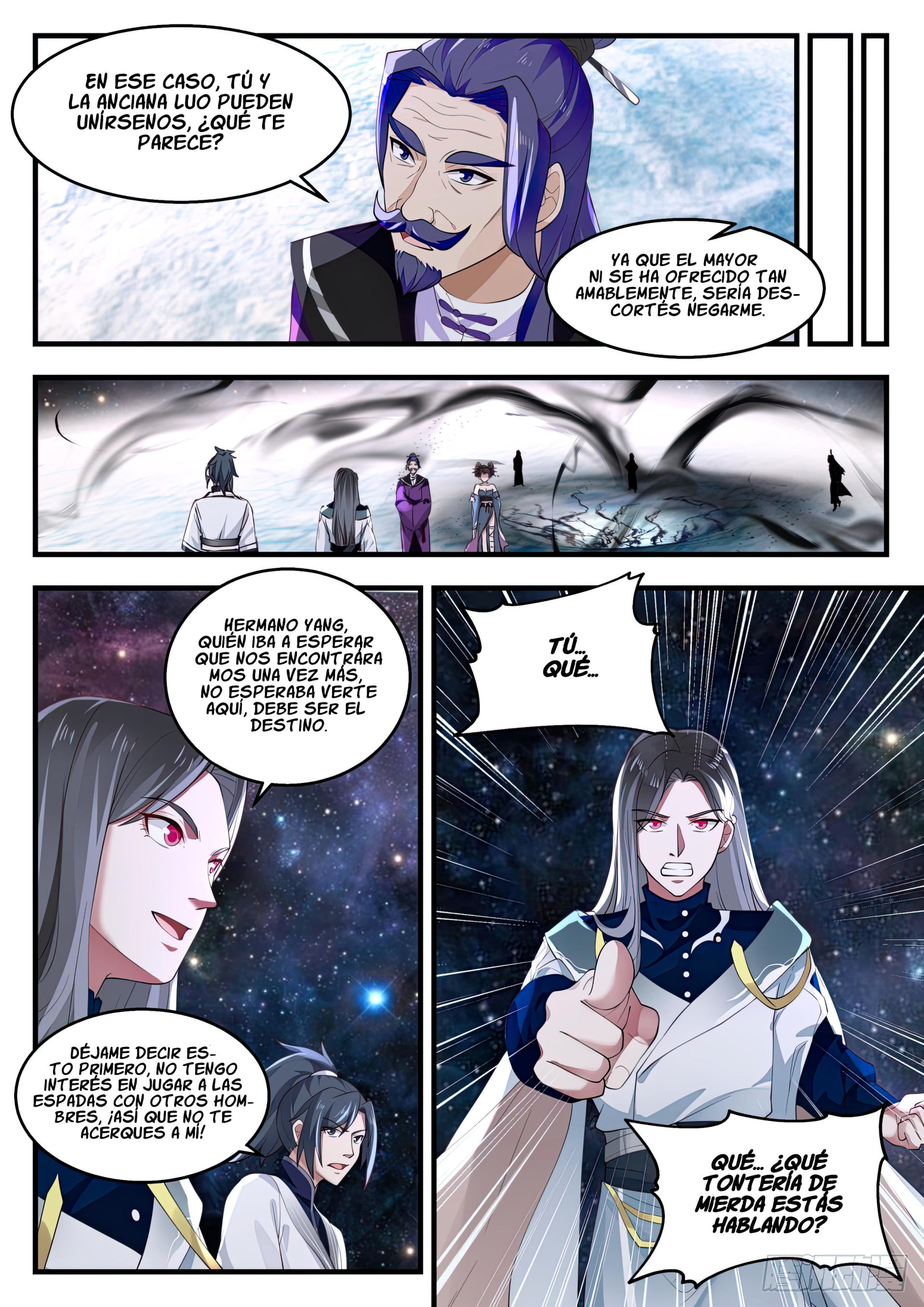Martial Peak Capítulo 1451 - Página 10 en español