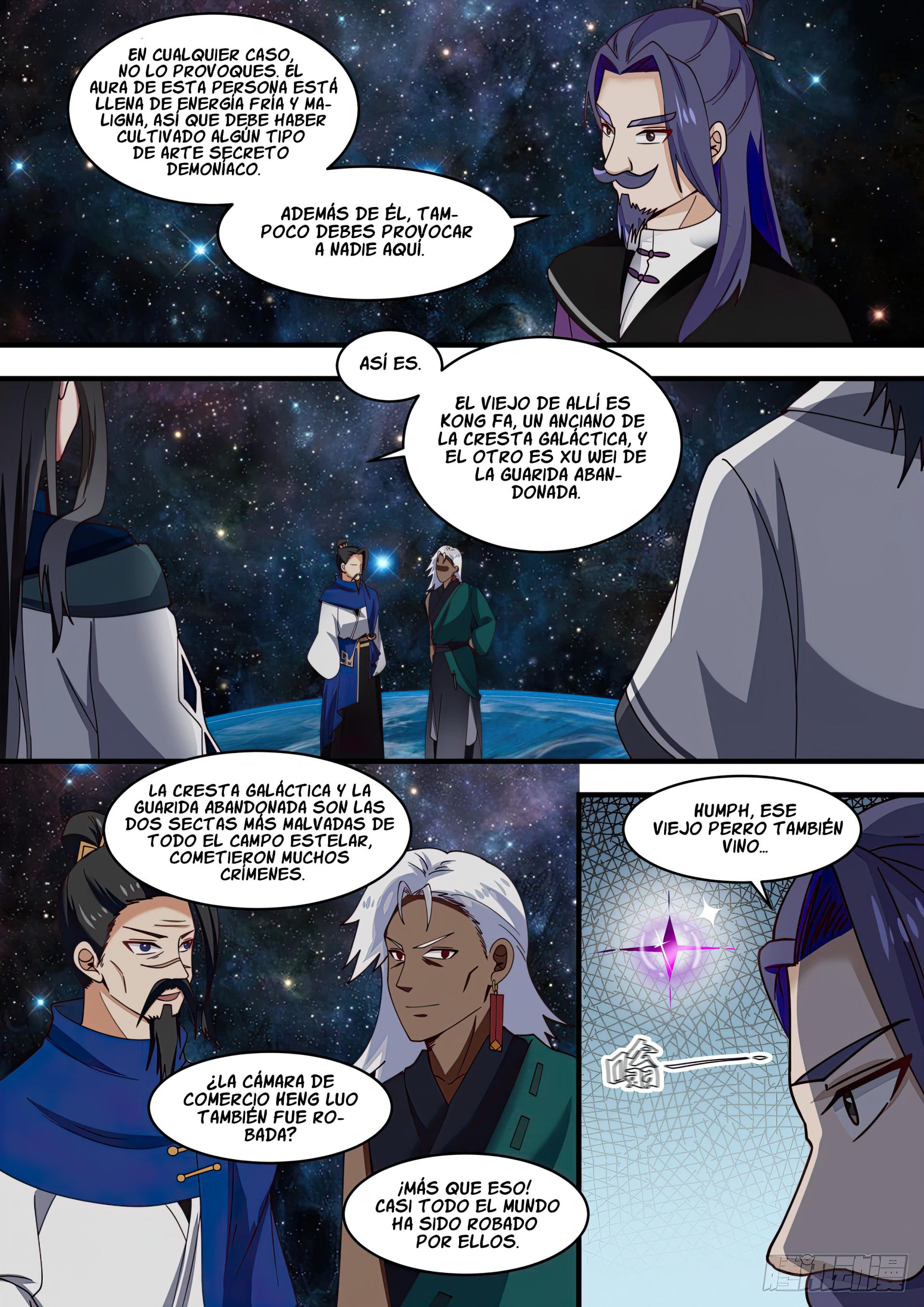 Martial Peak Capítulo 1452 - Página 8 en español