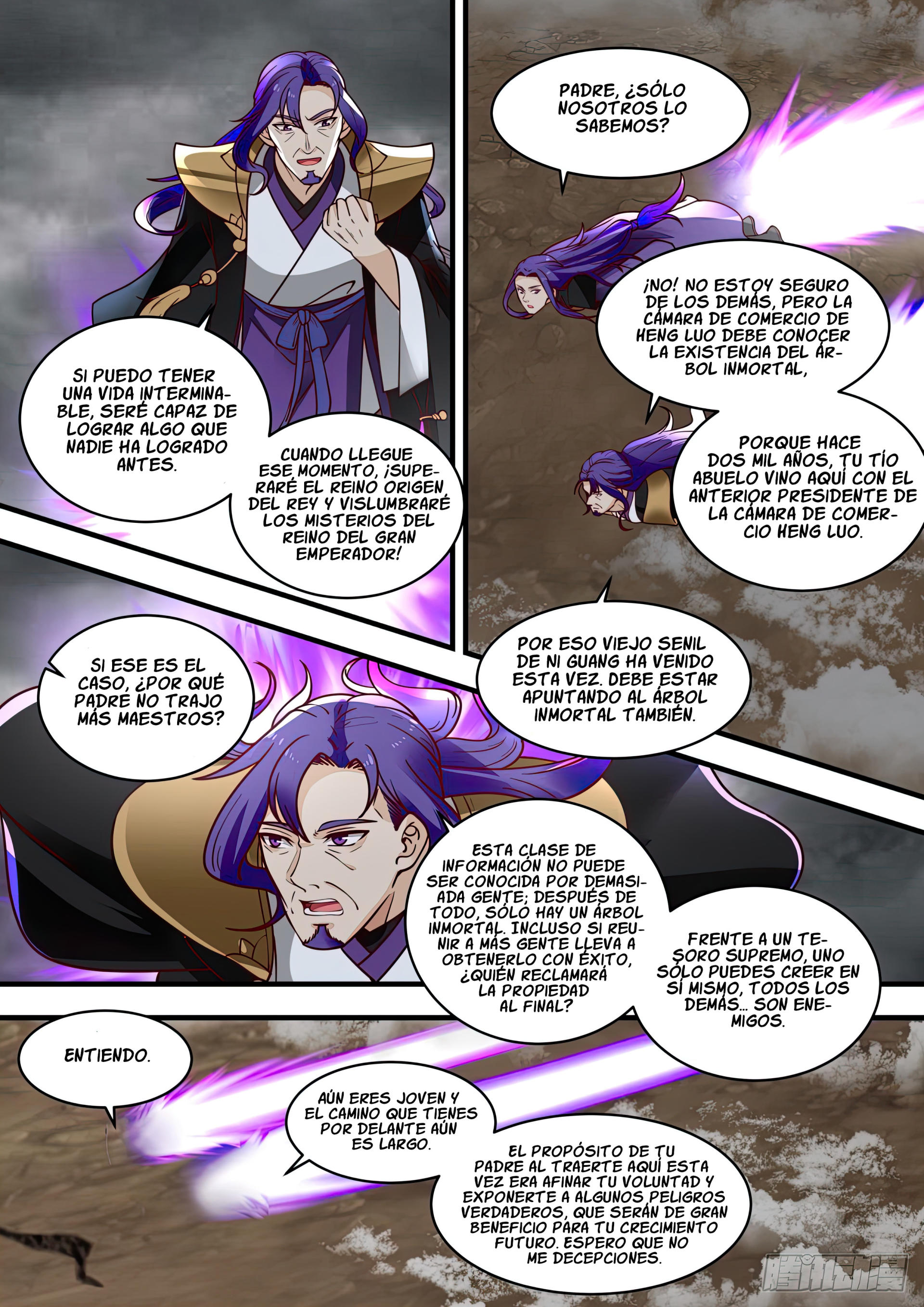 Martial Peak Capítulo 1455 - Página 10 en español