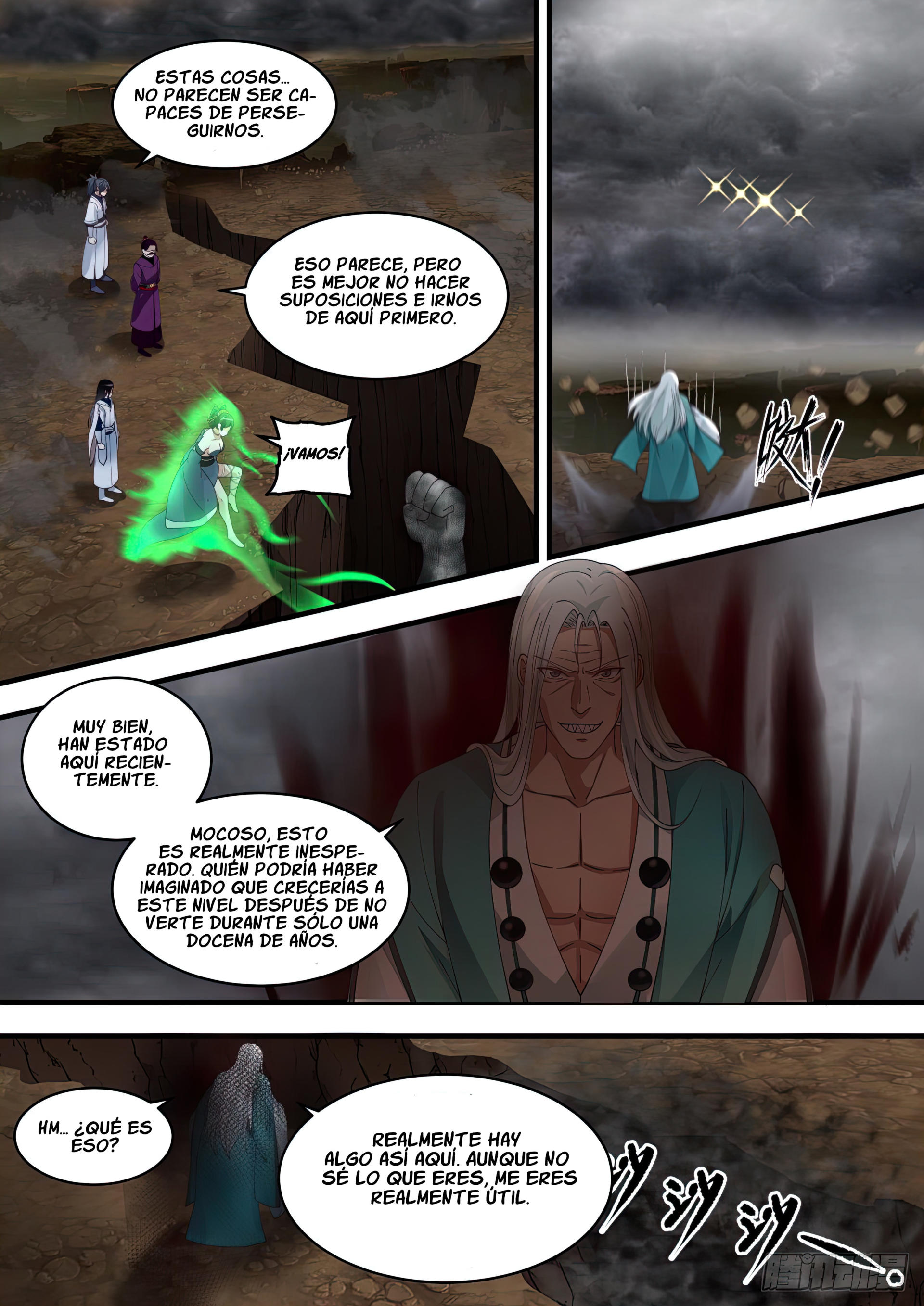 Martial Peak Capítulo 1455 - Página 3 en español
