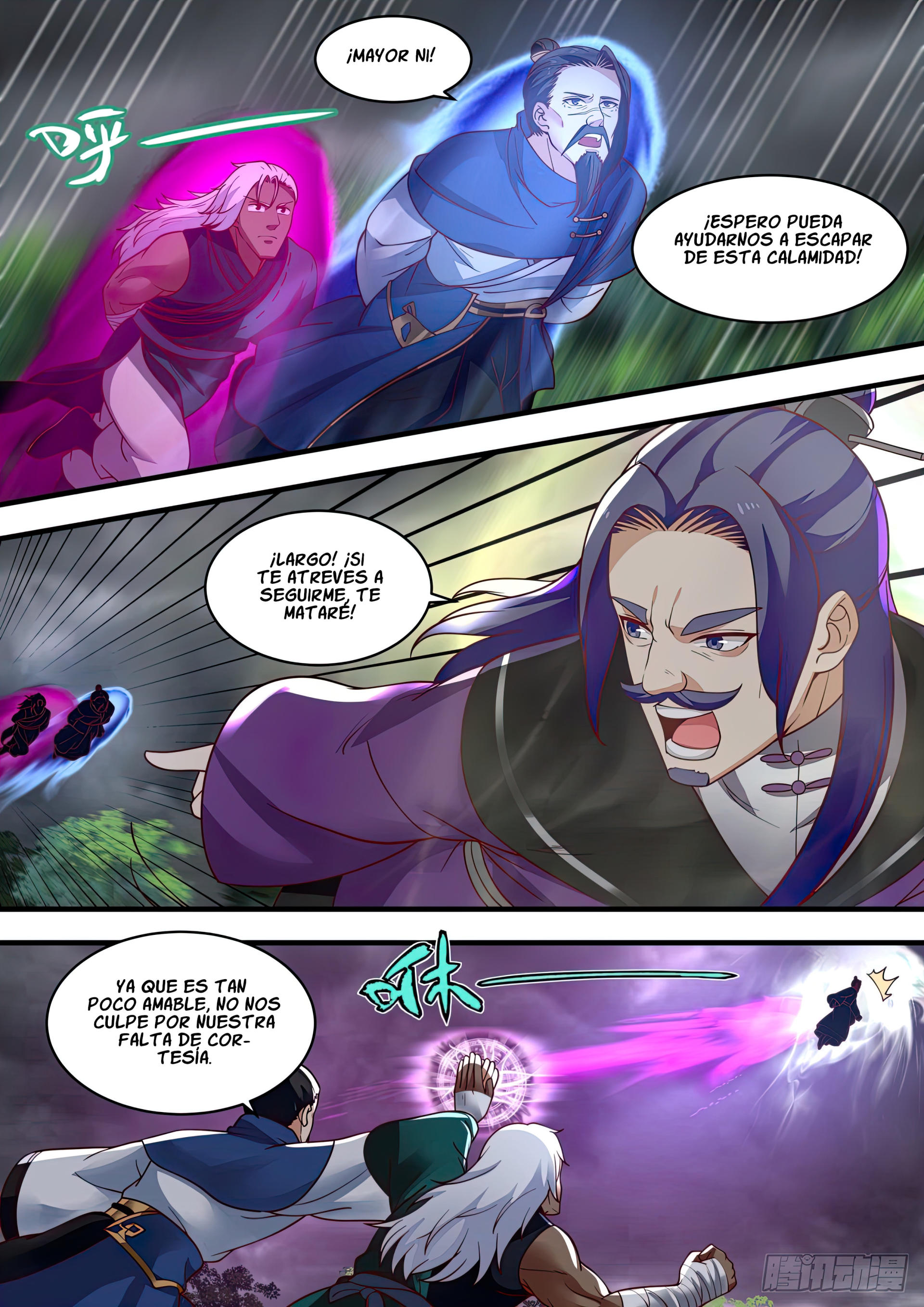 Martial Peak Capítulo 1457 - Página 3 en español