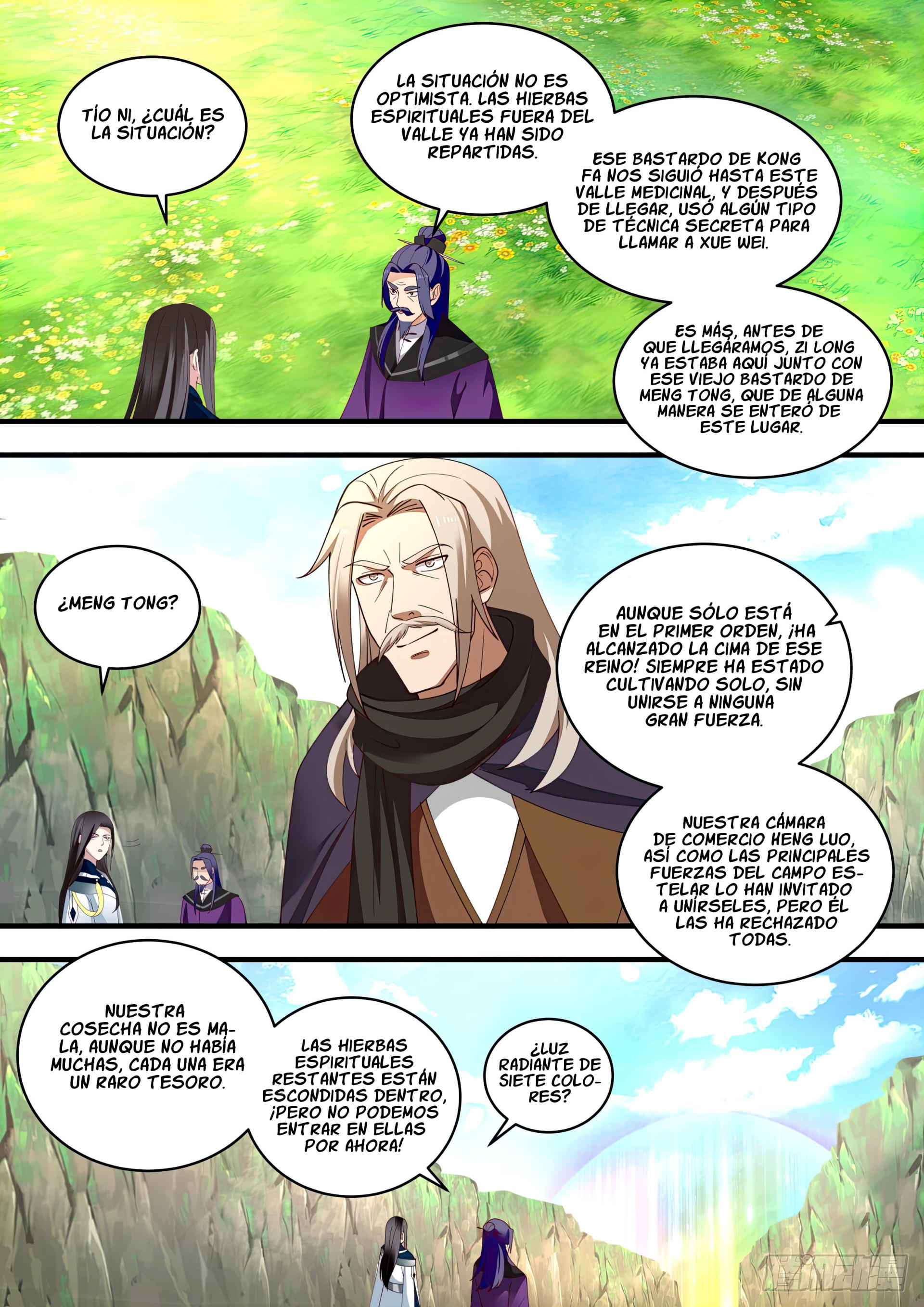 Martial Peak Capítulo 1462 - Página 12 en español