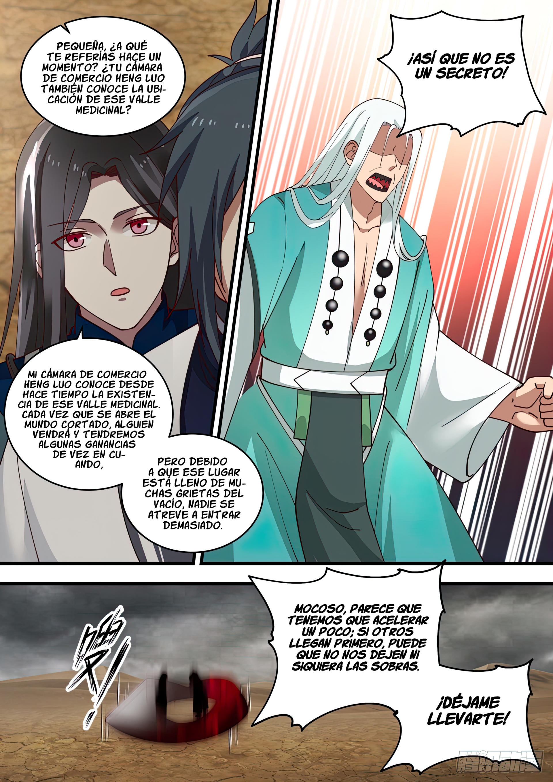 Martial Peak Capítulo 1462 - Página 9 en español