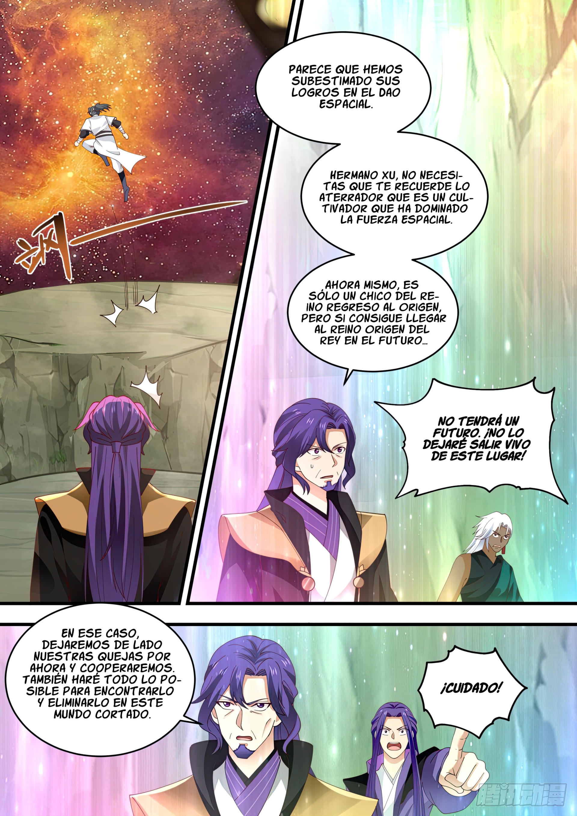 Martial Peak Capítulo 1468 - Página 3 en español