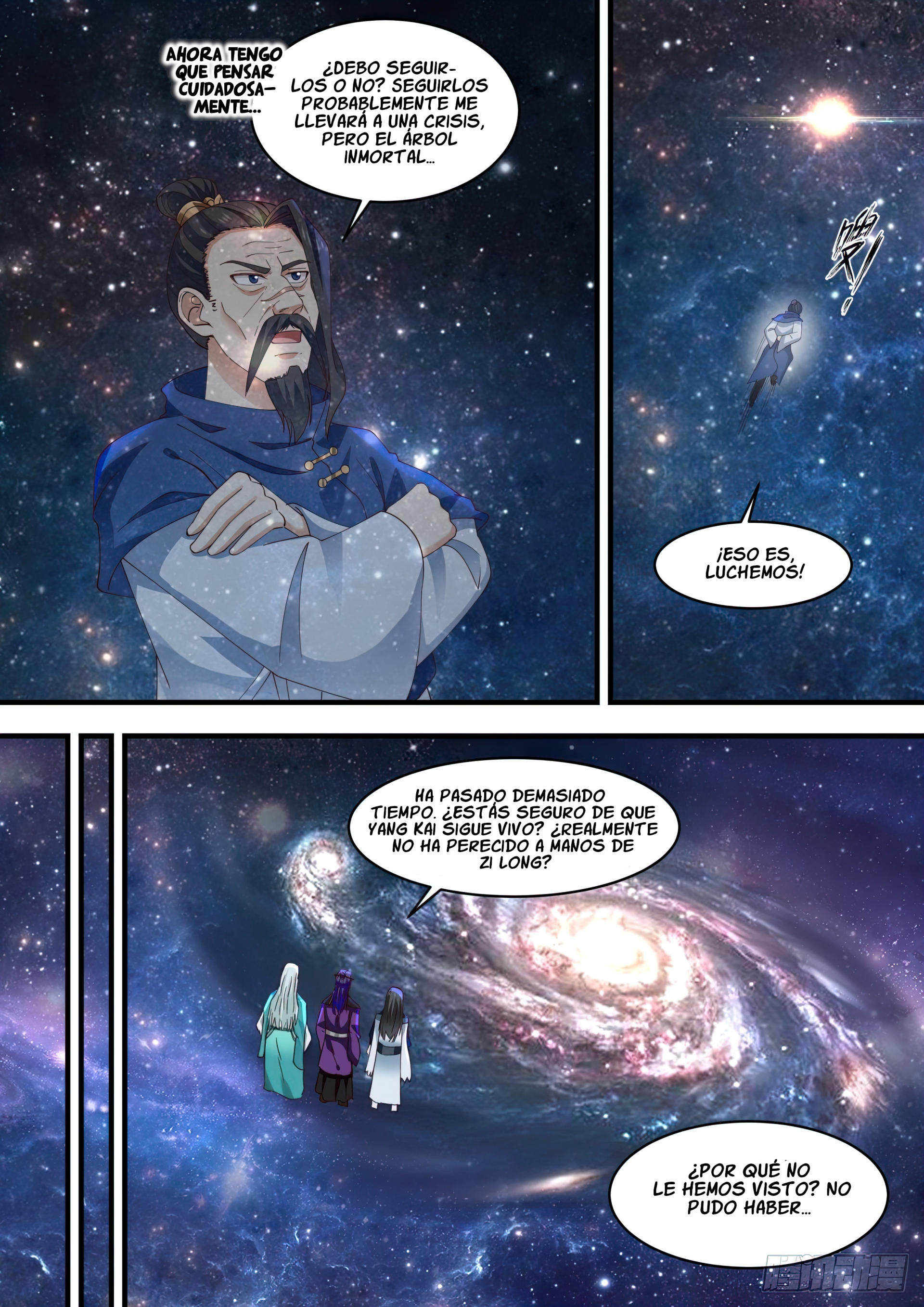 Martial Peak Capítulo 1475 - Página 3 en español