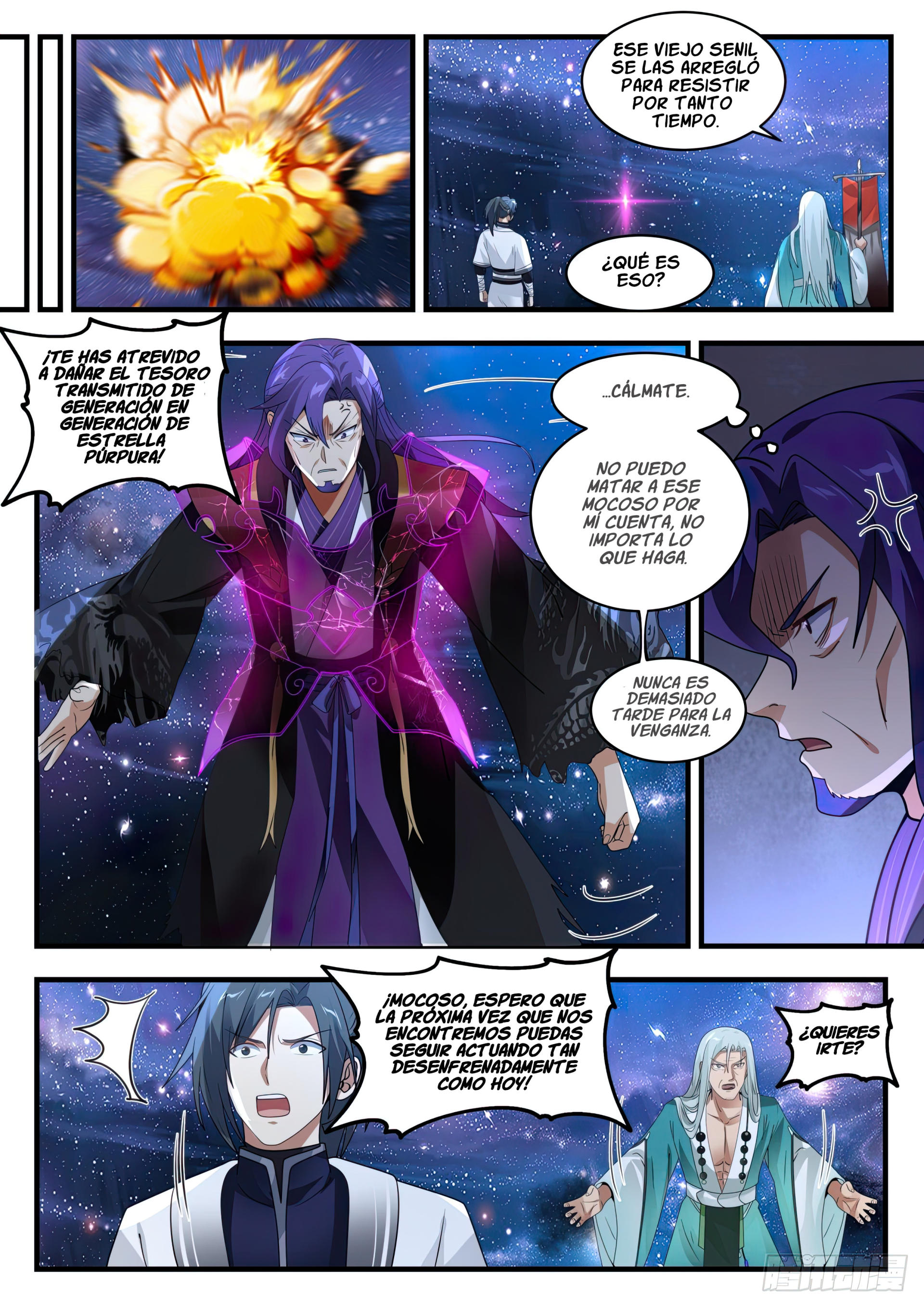 Martial Peak Capítulo 1484 - Página 12 en español