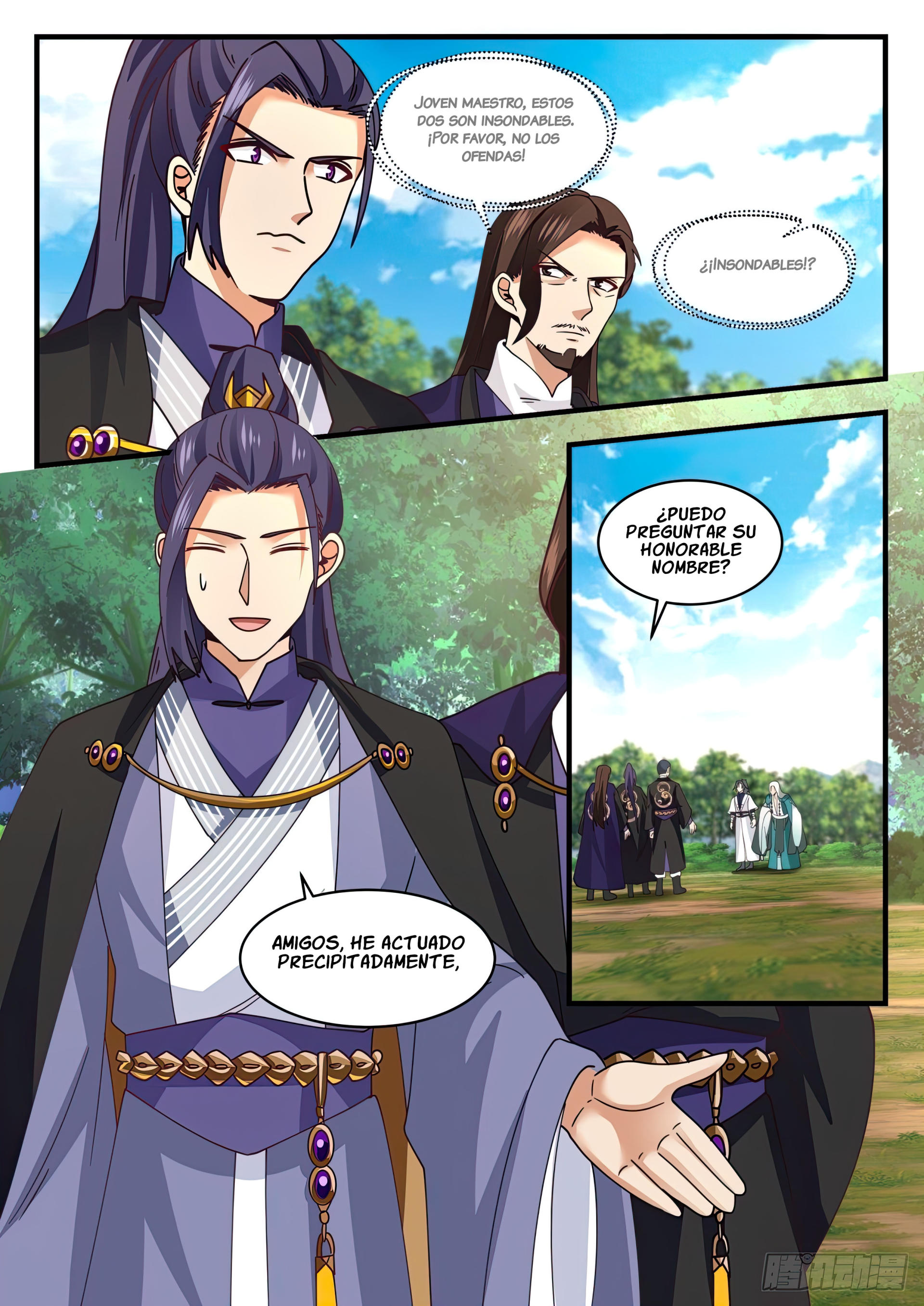 Martial Peak Capítulo 1489 - Página 5 en español